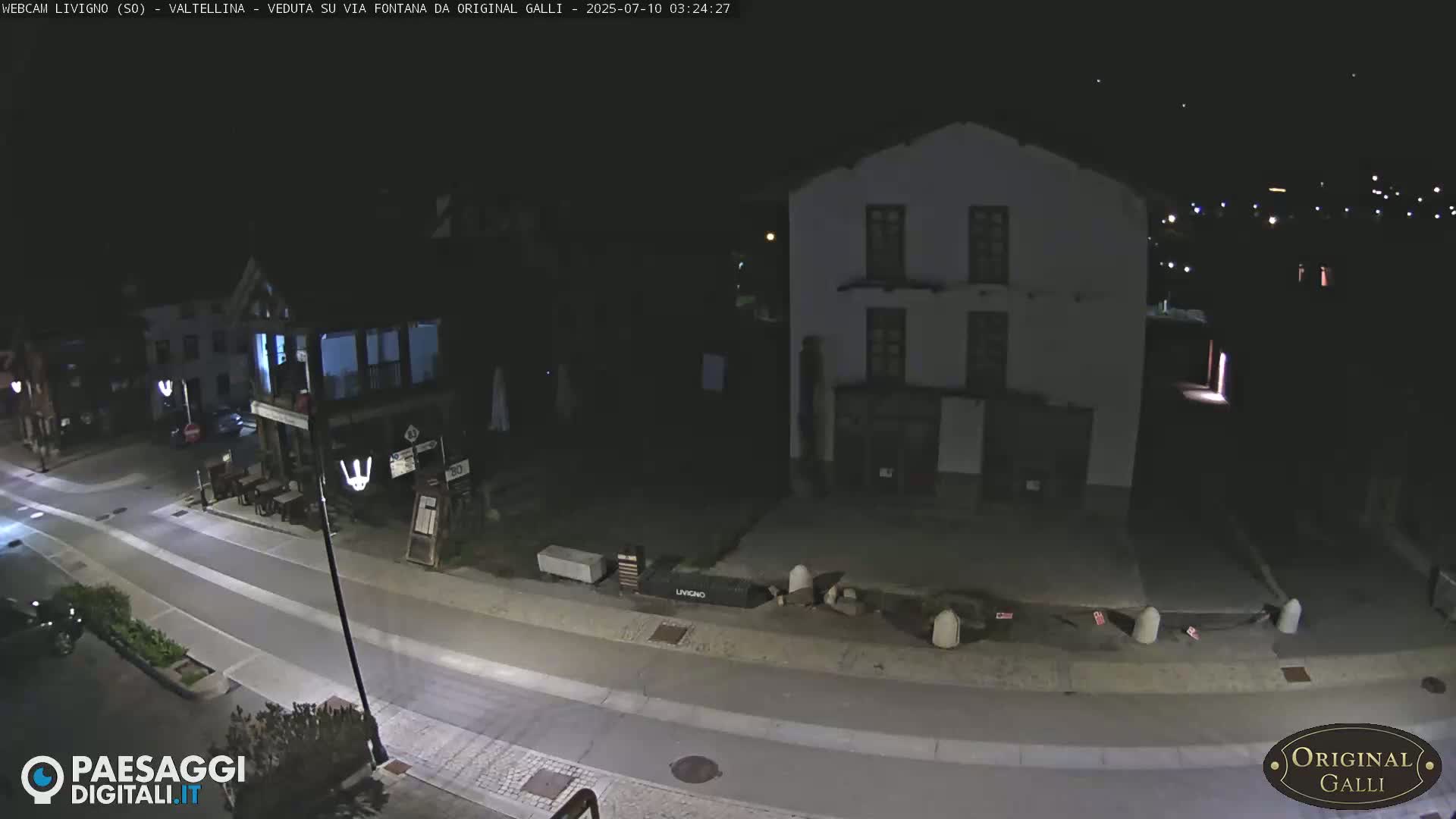 Livigno City Centro Center Live Cam - Sondrio, Lombardy, Italy