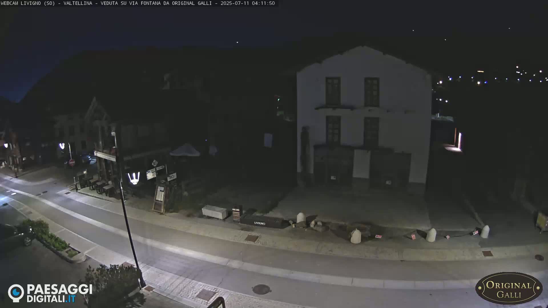 Livigno City Centro Center Live Cam - Sondrio, Lombardy, Italy