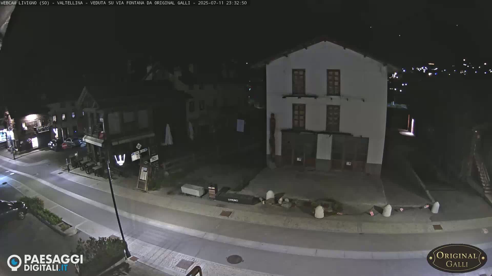 Livigno City Centro Center Live Cam - Sondrio, Lombardy, Italy