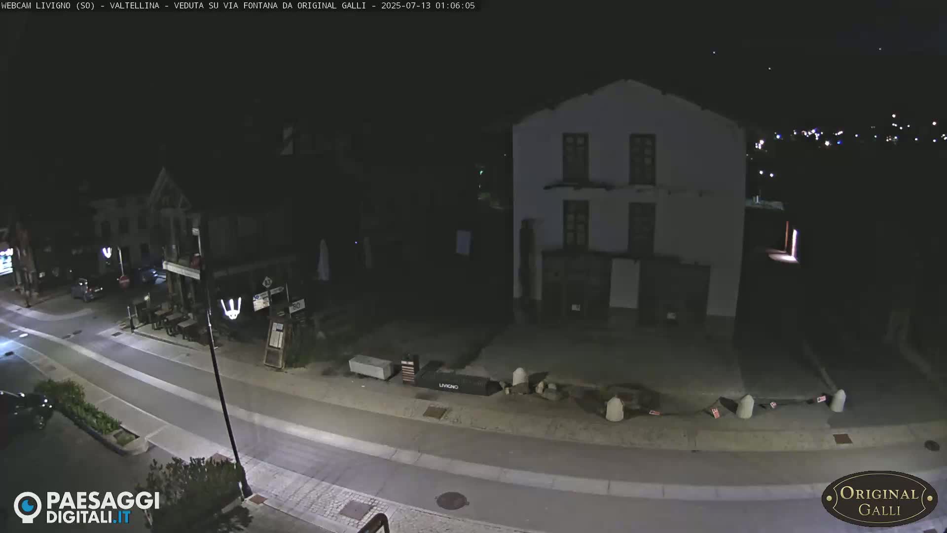 Livigno City Centro Center Live Cam - Sondrio, Lombardy, Italy