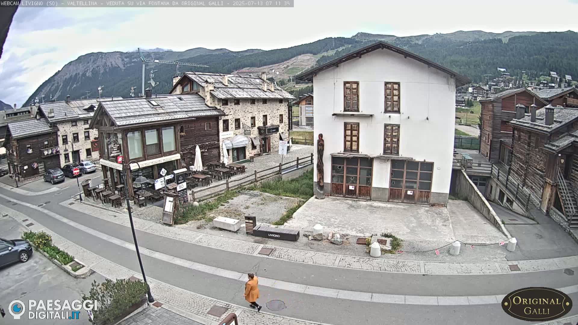 Livigno City Centro Center Live Cam - Sondrio, Lombardy, Italy