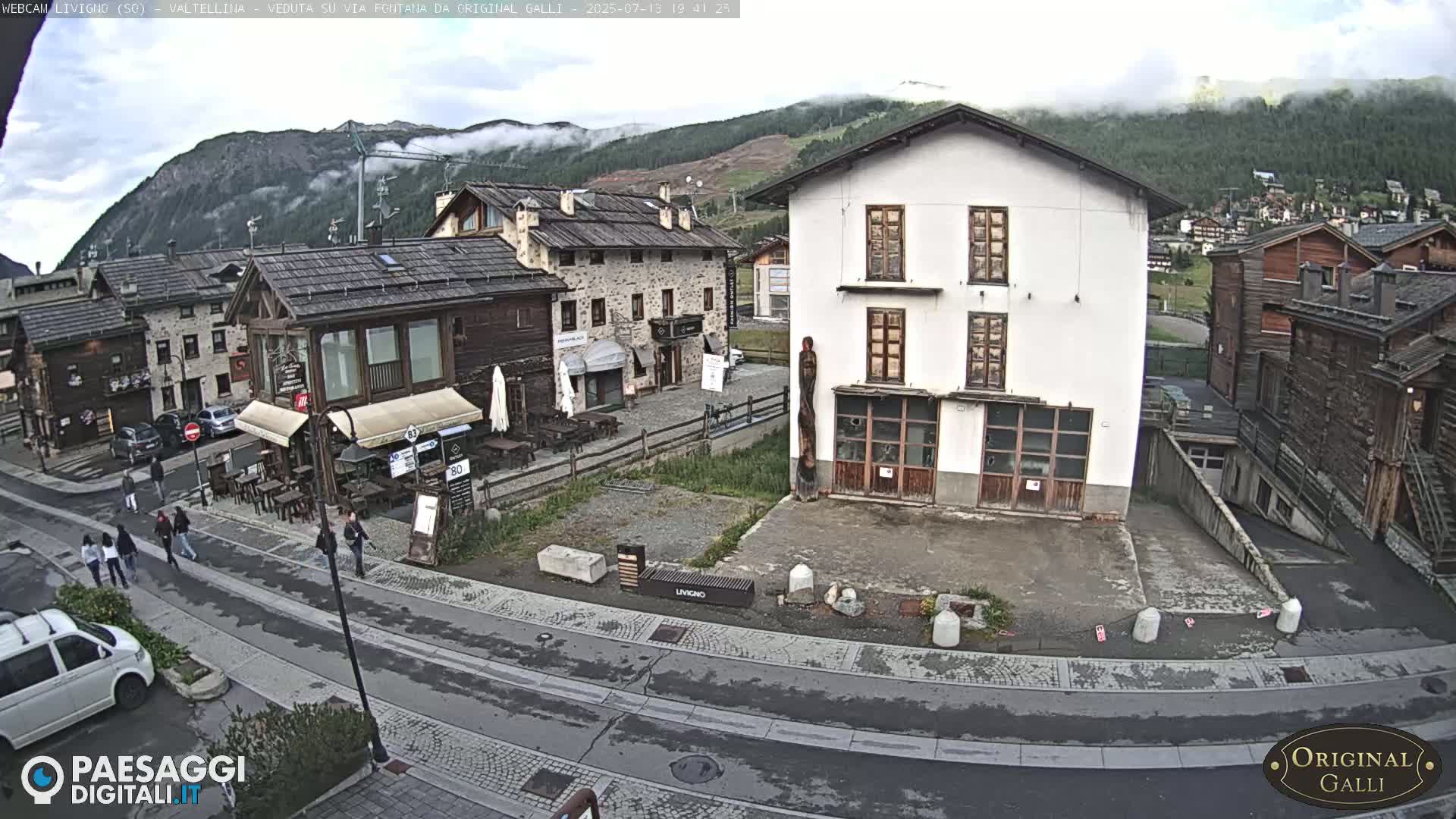 Livigno City Centro Center Live Cam - Sondrio, Lombardy, Italy
