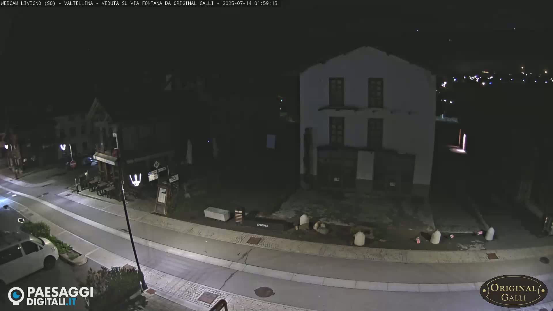 Livigno City Centro Center Live Cam - Sondrio, Lombardy, Italy