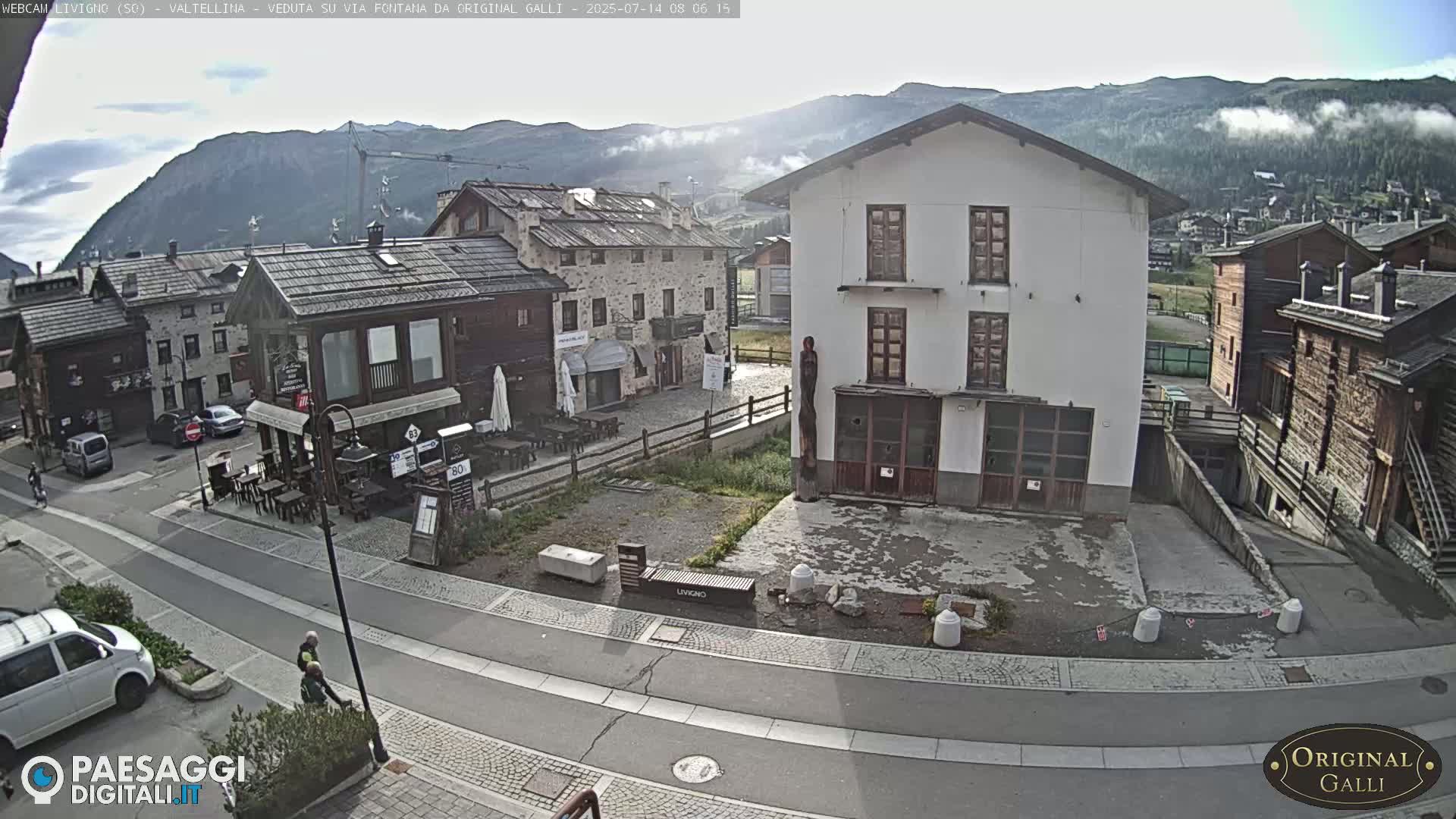Livigno City Centro Center Live Cam - Sondrio, Lombardy, Italy