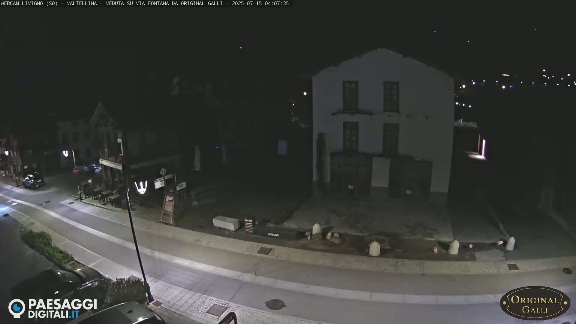 Livigno City Centro Center Live Cam - Sondrio, Lombardy, Italy