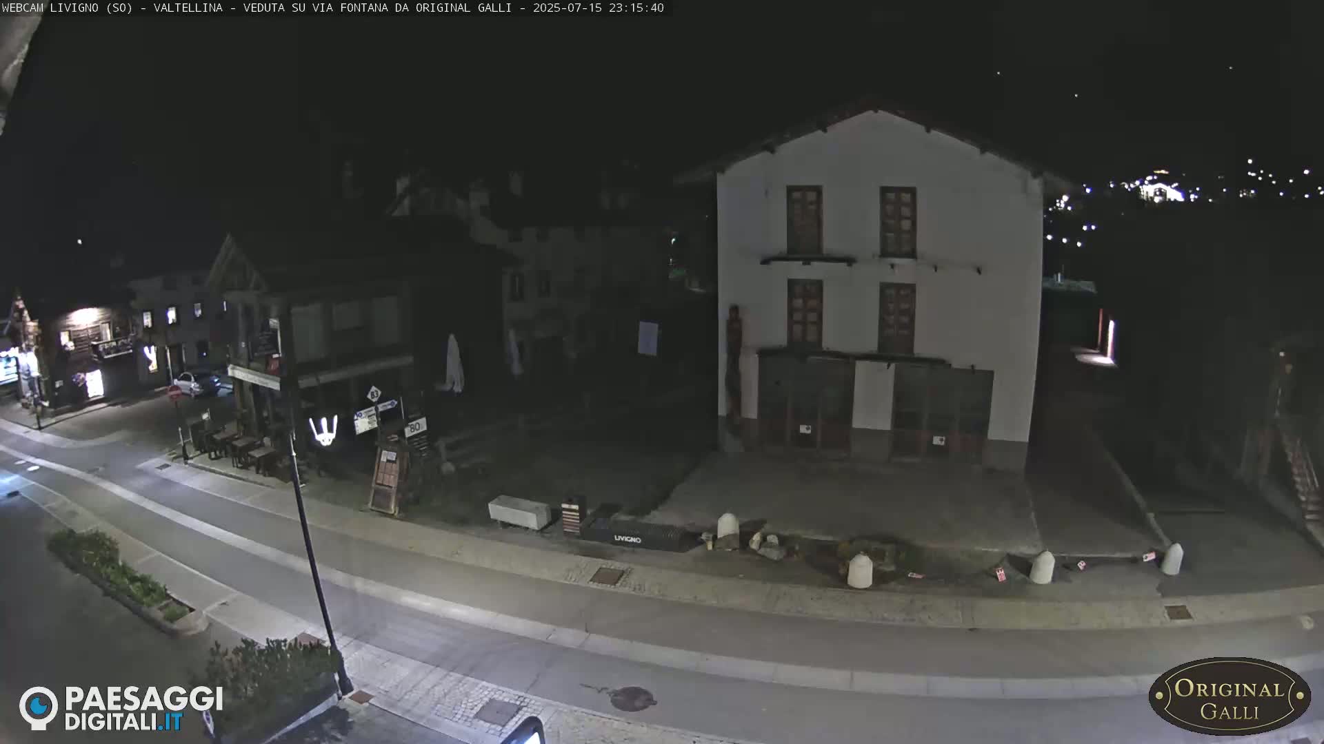 Livigno City Centro Center Live Cam - Sondrio, Lombardy, Italy