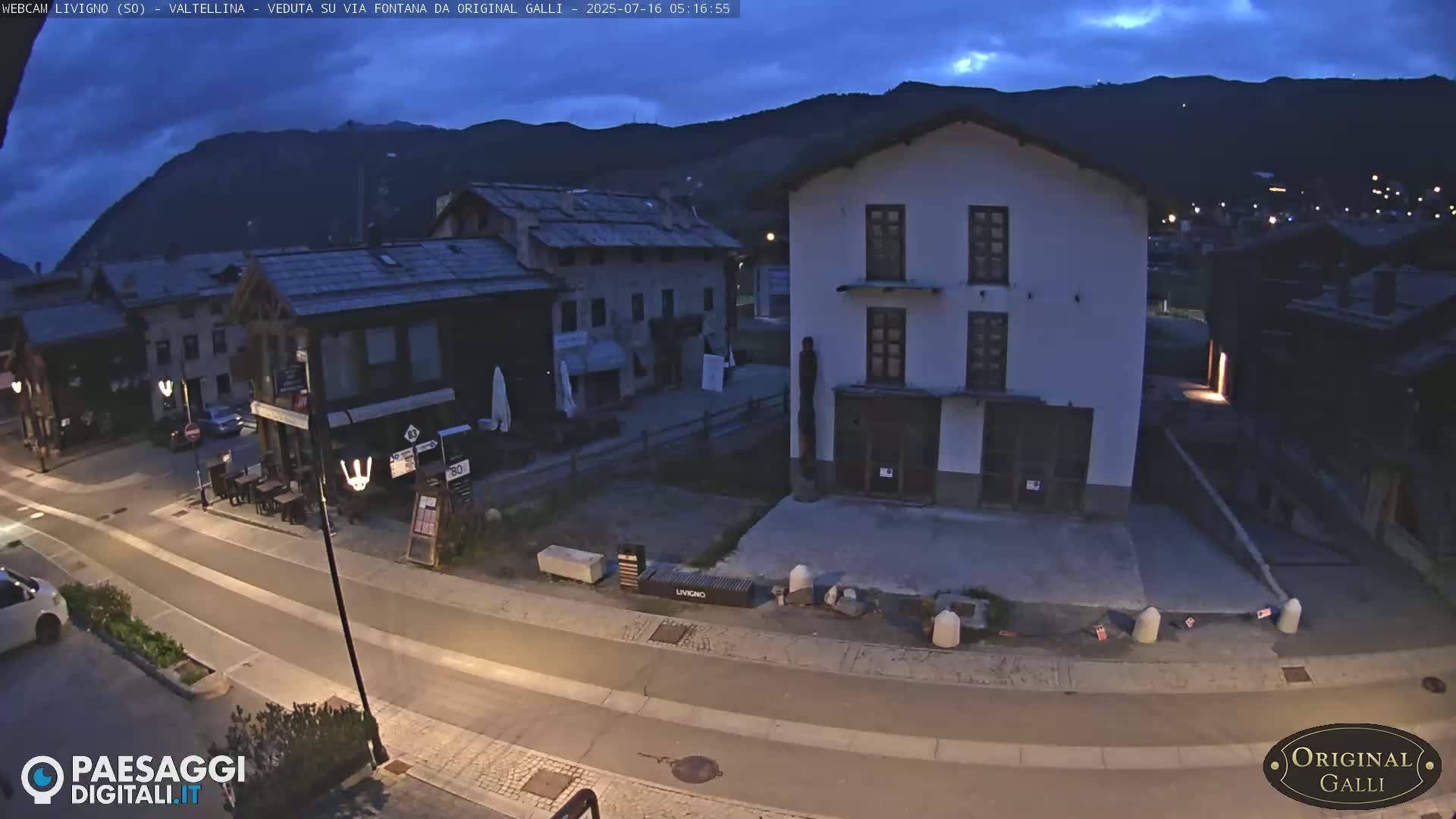 Livigno City Centro Center Live Cam - Sondrio, Lombardy, Italy