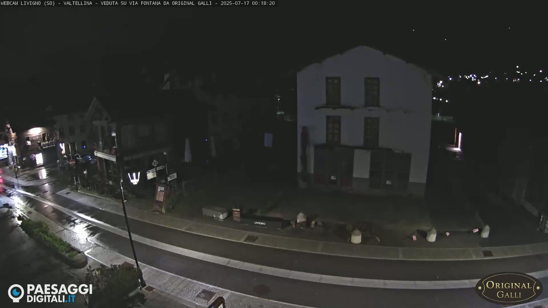 Livigno City Centro Center Live Cam - Sondrio, Lombardy, Italy