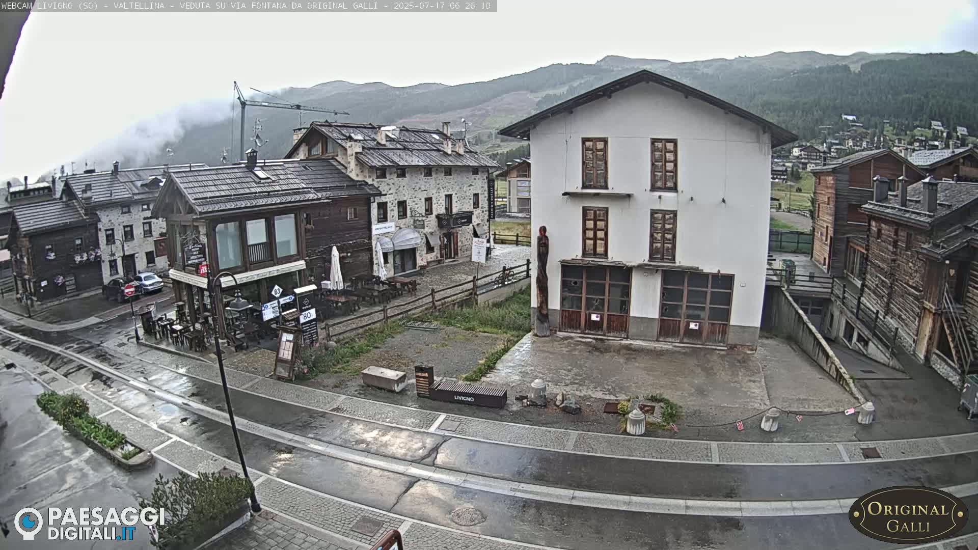 Livigno City Centro Center Live Cam - Sondrio, Lombardy, Italy