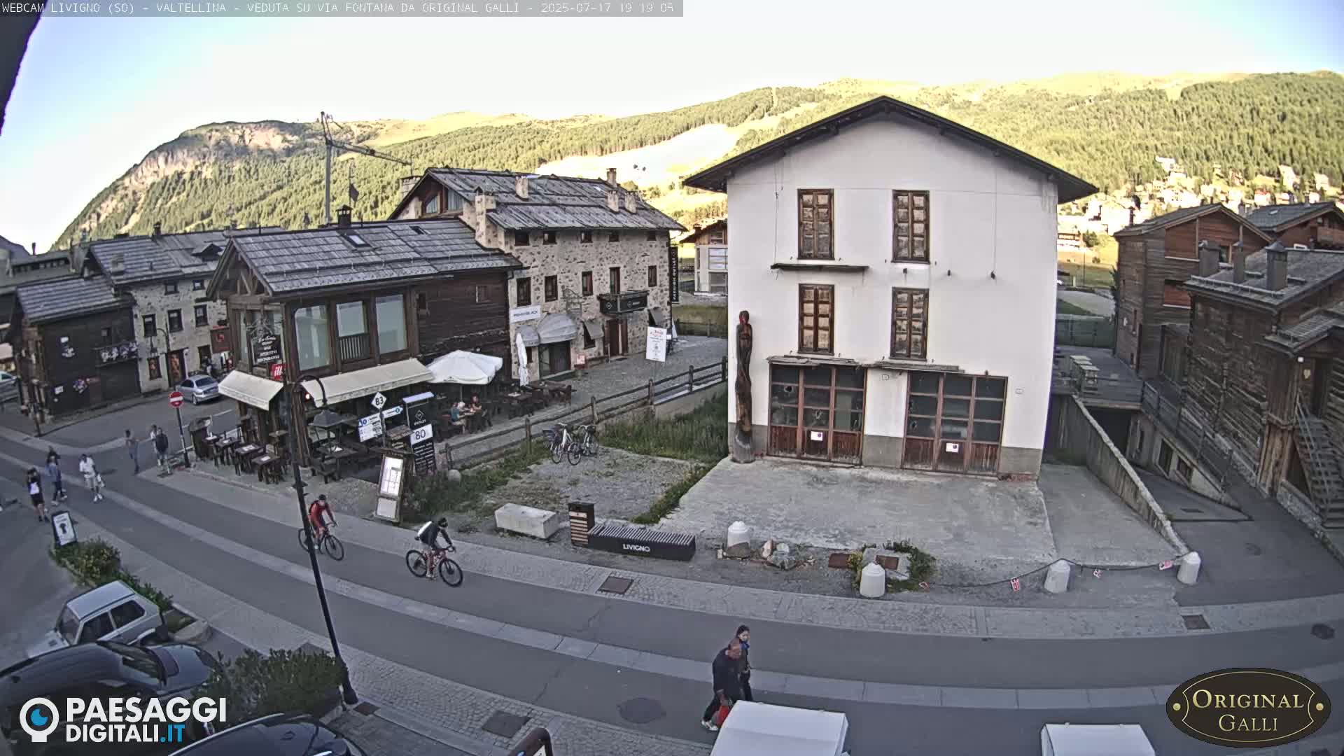 Livigno City Centro Center Live Cam - Sondrio, Lombardy, Italy