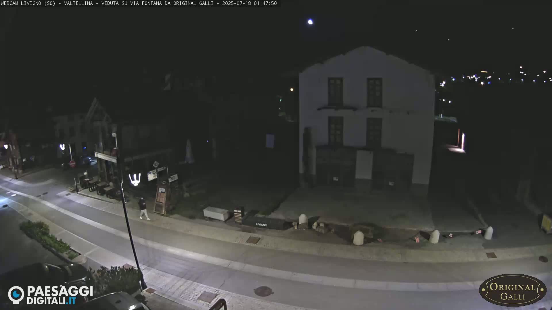 Livigno City Centro Center Live Cam - Sondrio, Lombardy, Italy