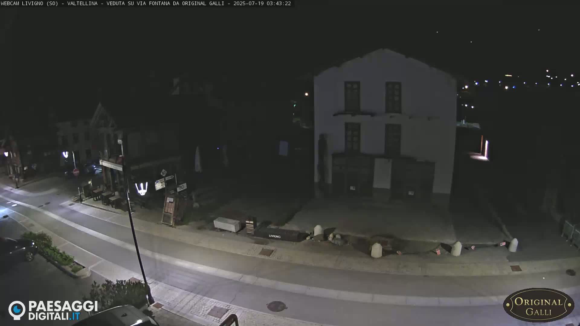 Livigno City Centro Center Live Cam - Sondrio, Lombardy, Italy