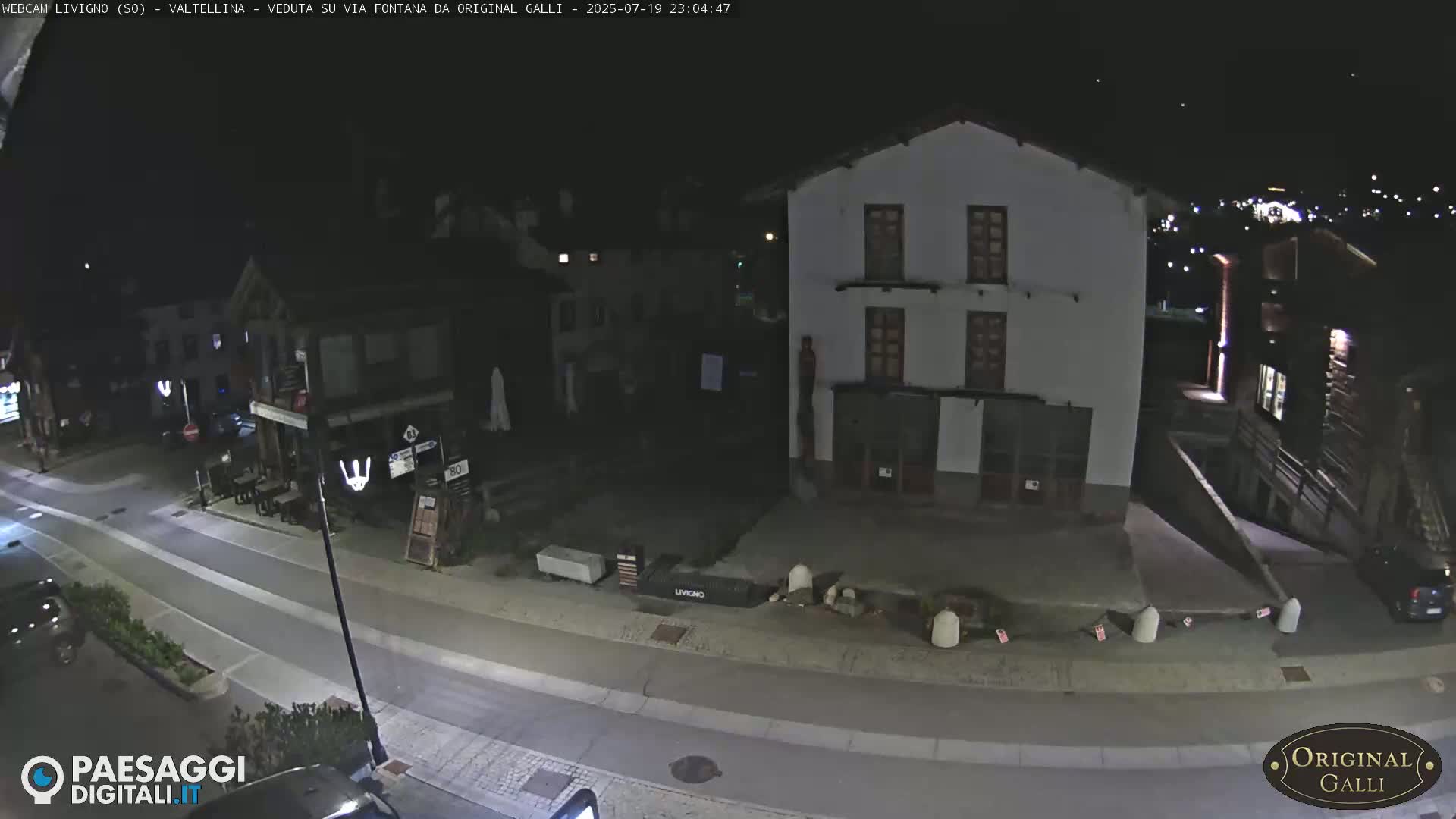 Livigno City Centro Center Live Cam - Sondrio, Lombardy, Italy