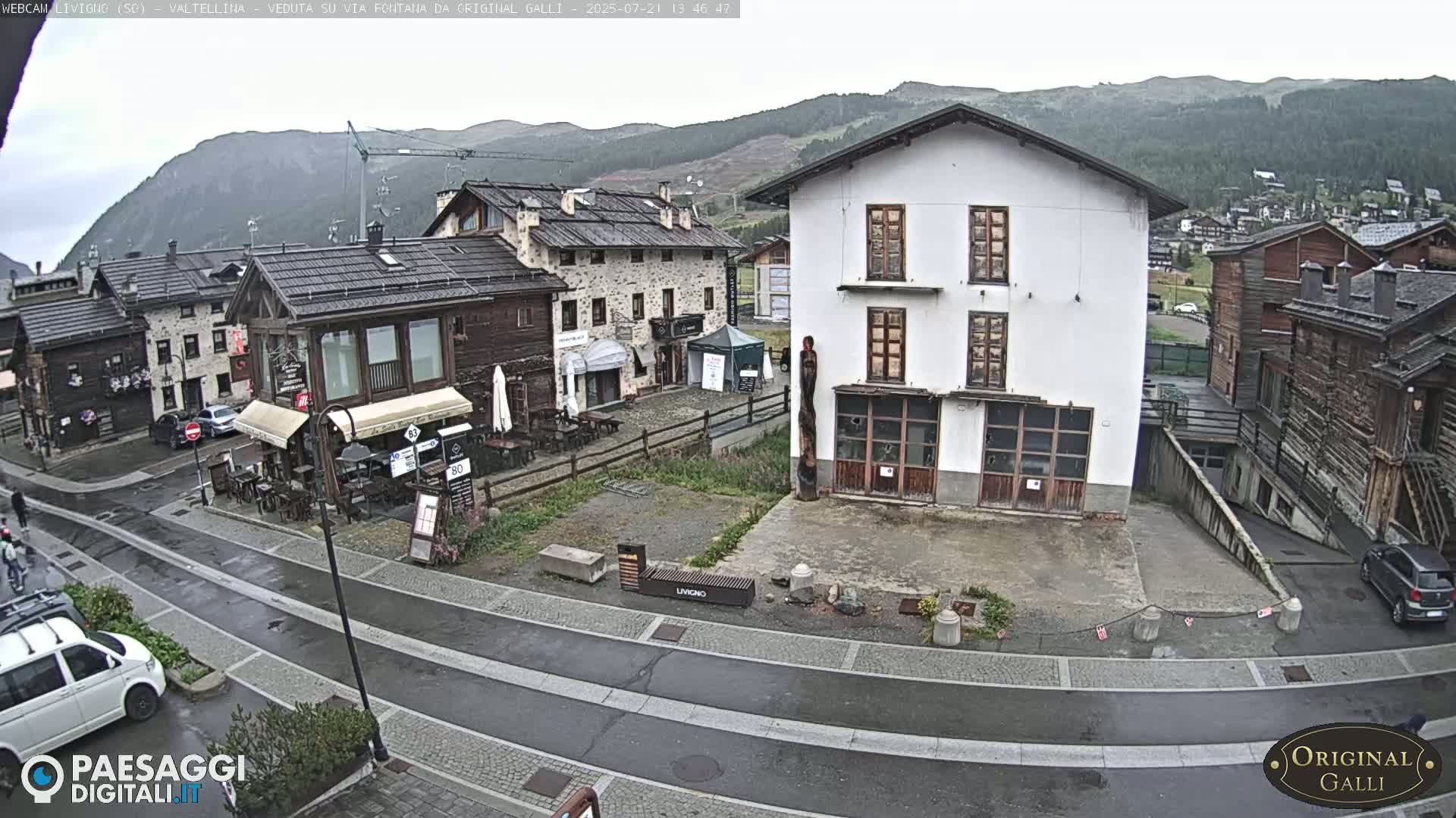 Livigno City Centro Center Live Cam - Sondrio, Lombardy, Italy
