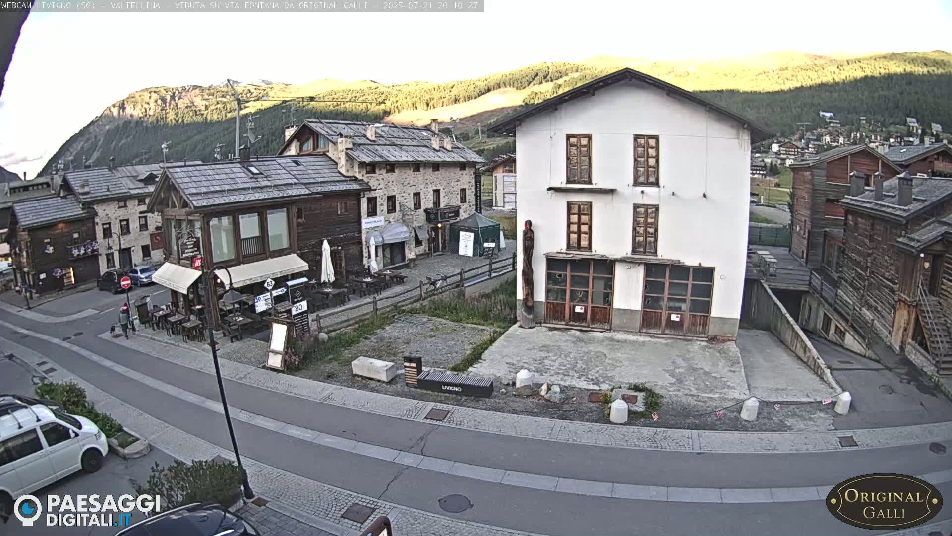 Livigno City Centro Center Live Cam - Sondrio, Lombardy, Italy