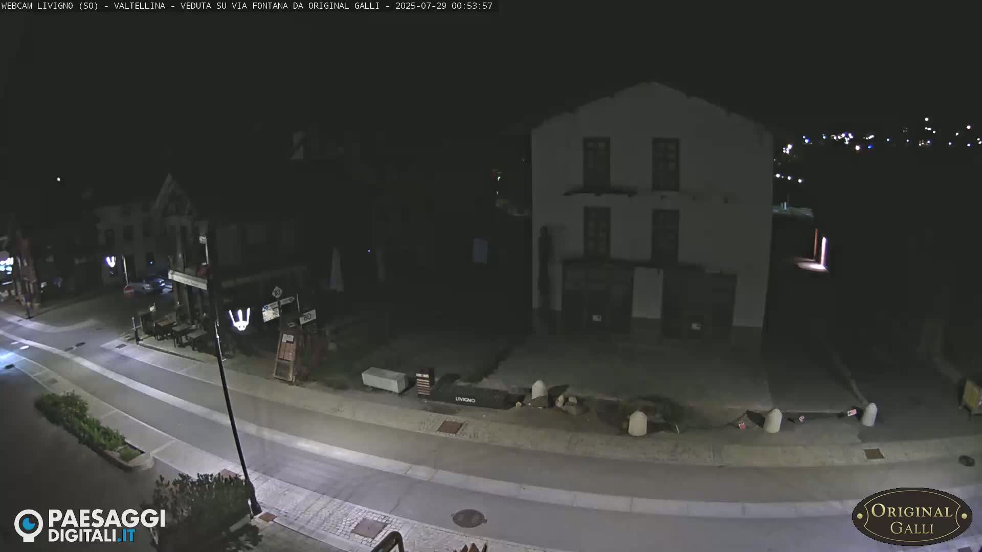 Livigno City Centro Center Live Cam - Sondrio, Lombardy, Italy