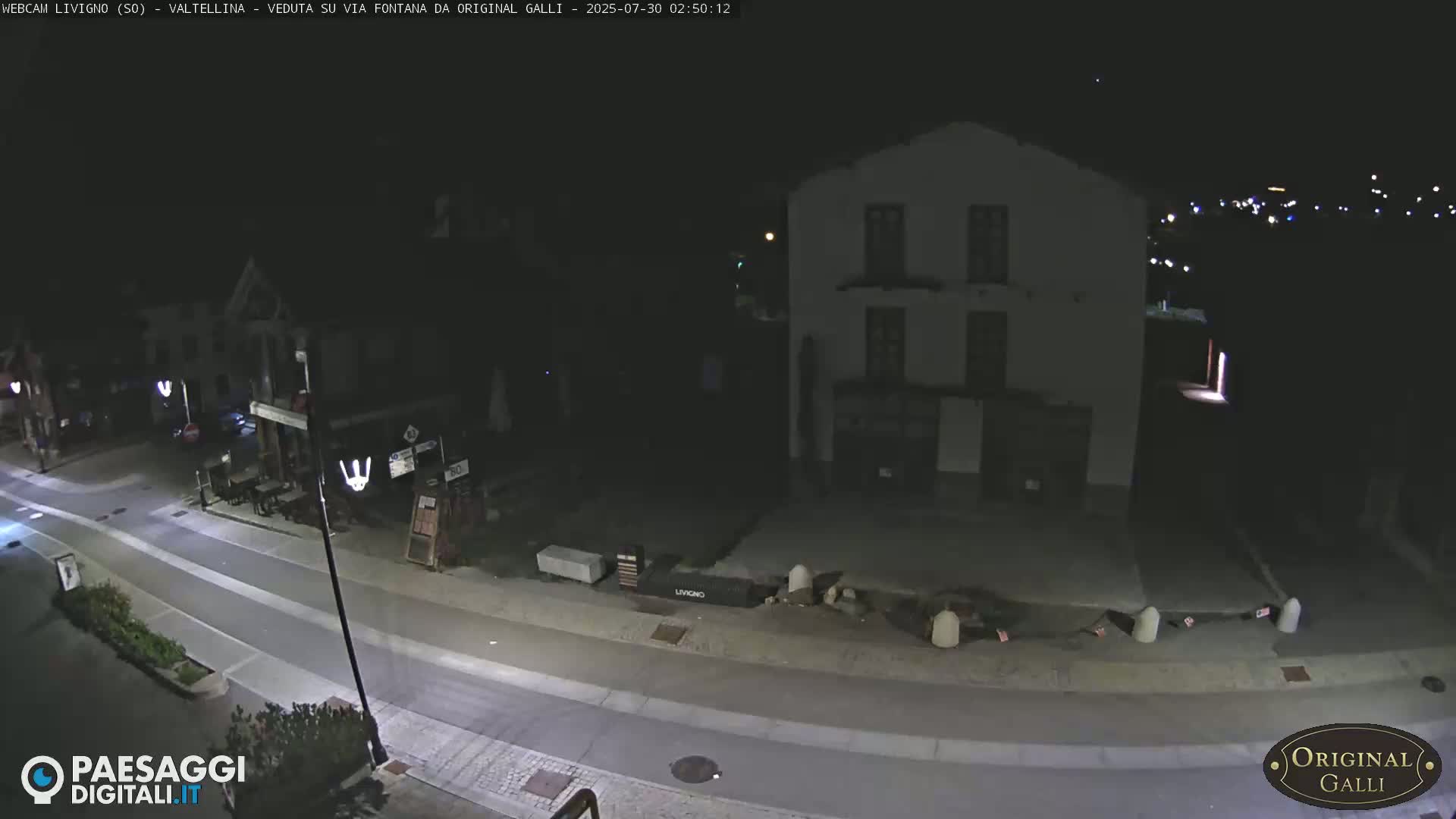 Livigno City Centro Center Live Cam - Sondrio, Lombardy, Italy