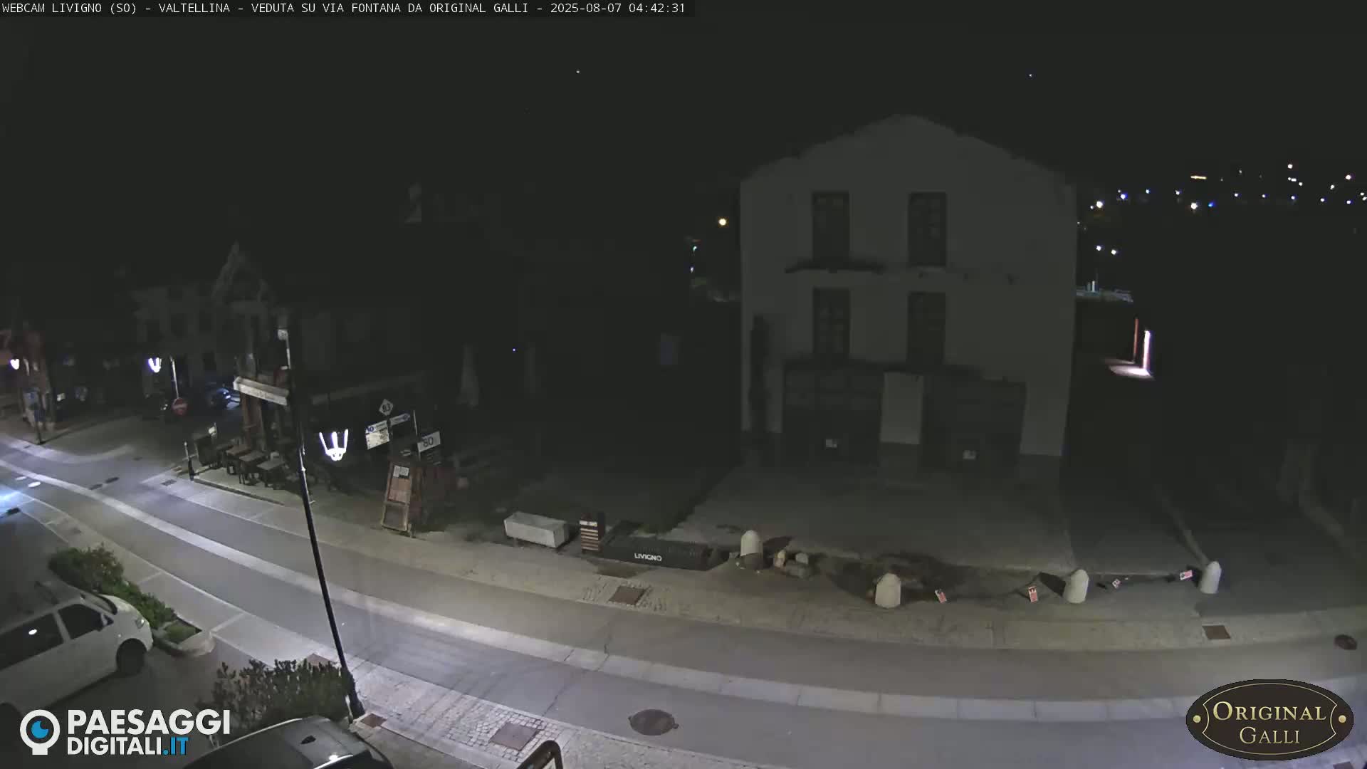 Livigno City Centro Center Live Cam - Sondrio, Lombardy, Italy