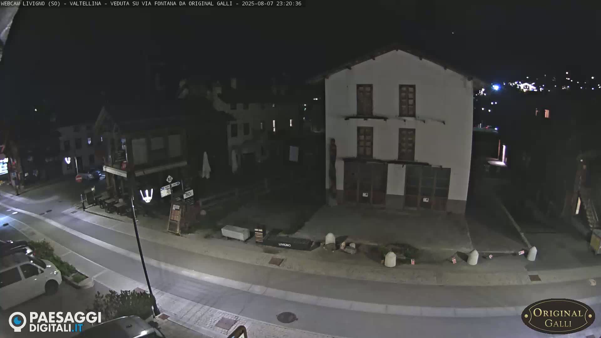 Livigno City Centro Center Live Cam - Sondrio, Lombardy, Italy