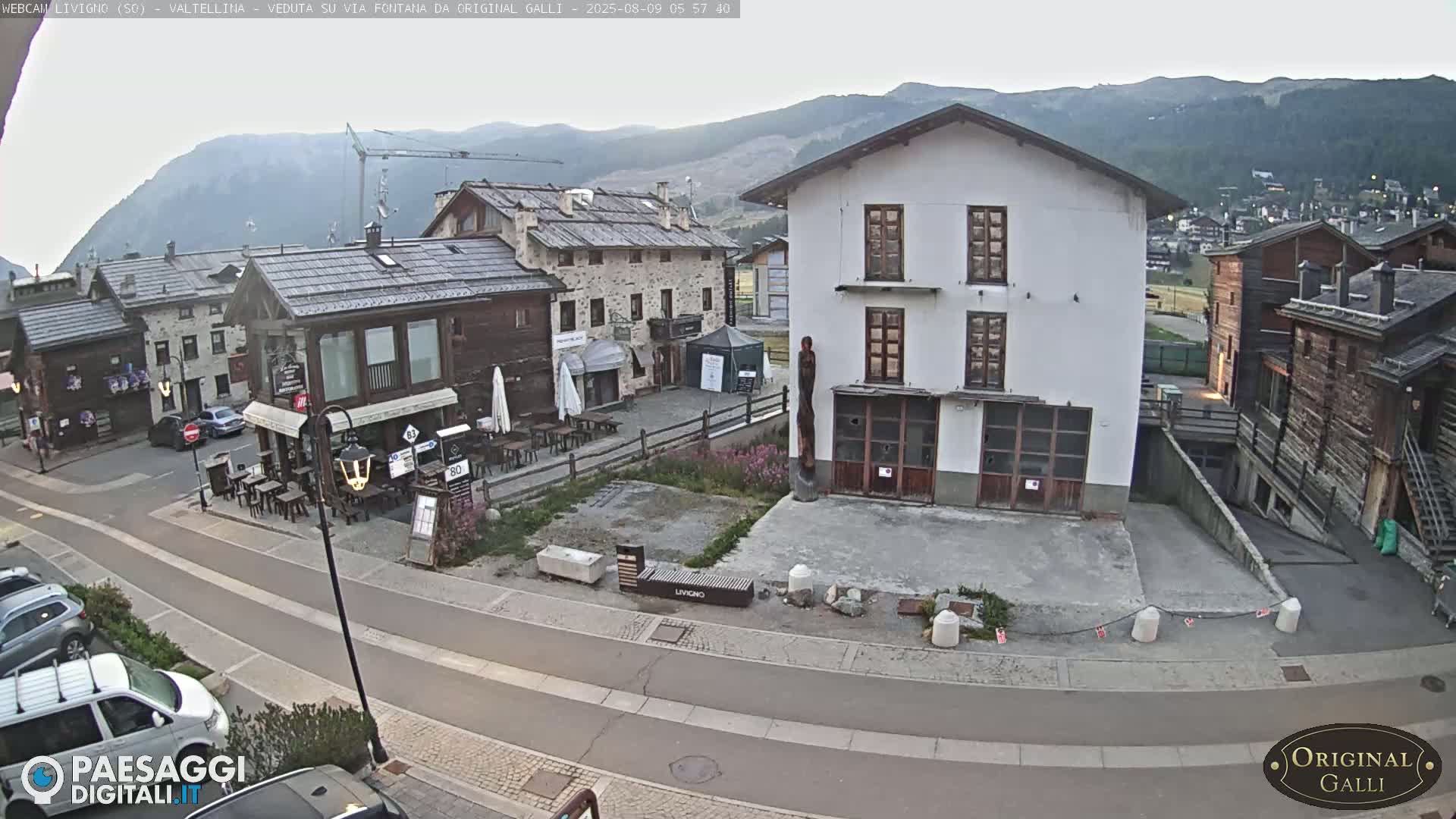 Livigno City Centro Center Live Cam - Sondrio, Lombardy, Italy