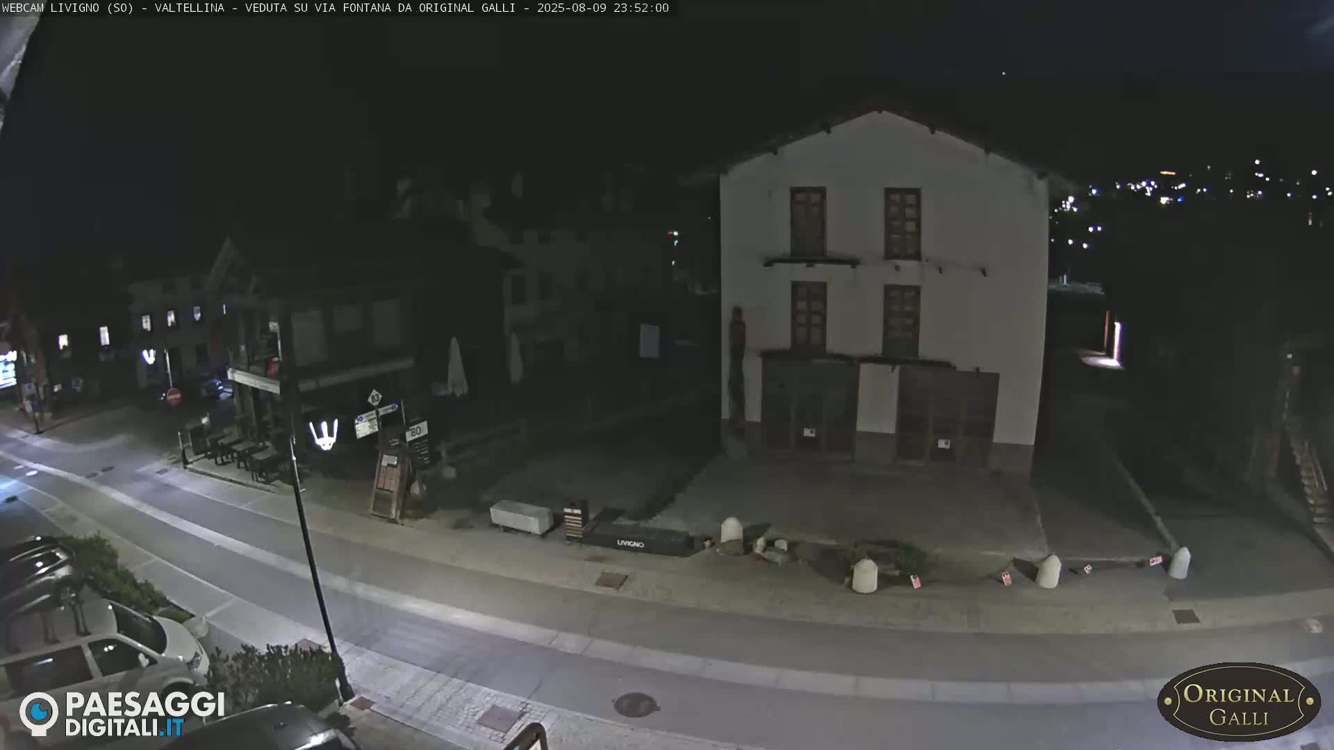 Livigno City Centro Center Live Cam - Sondrio, Lombardy, Italy