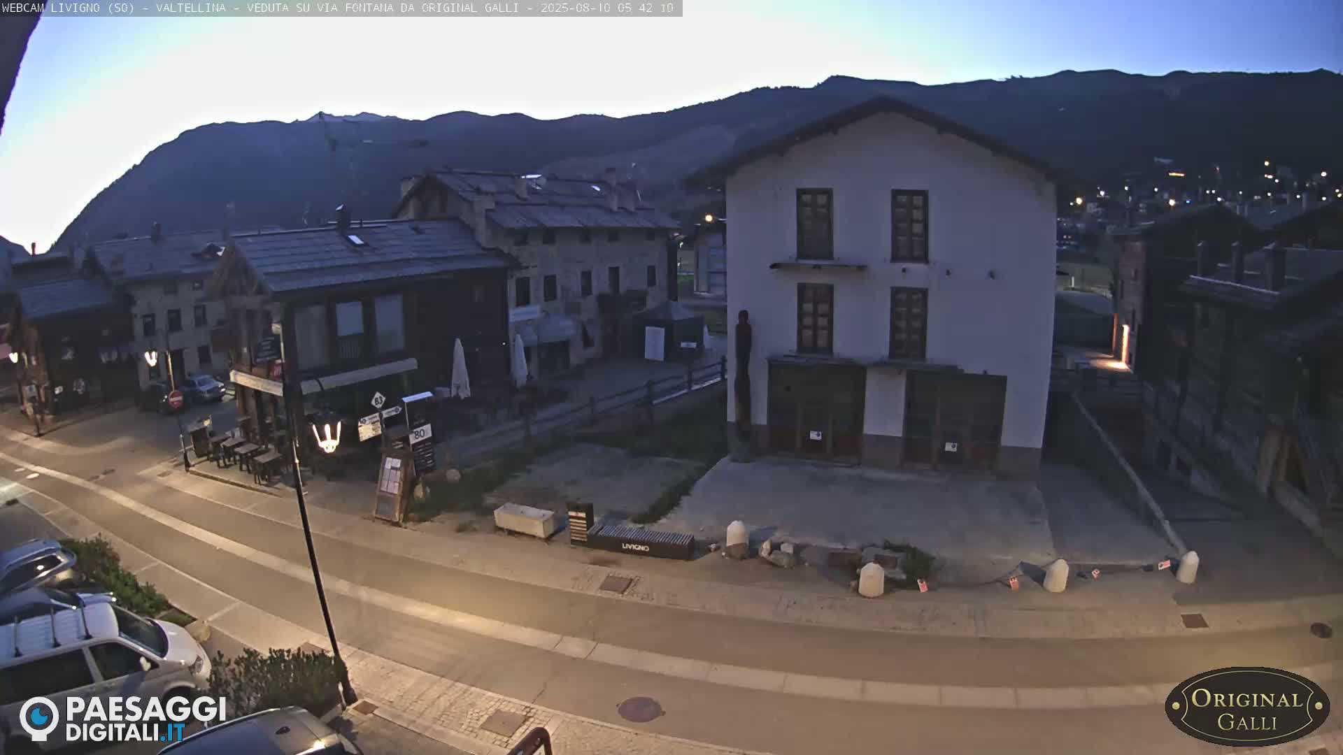 Livigno City Centro Center Live Cam - Sondrio, Lombardy, Italy
