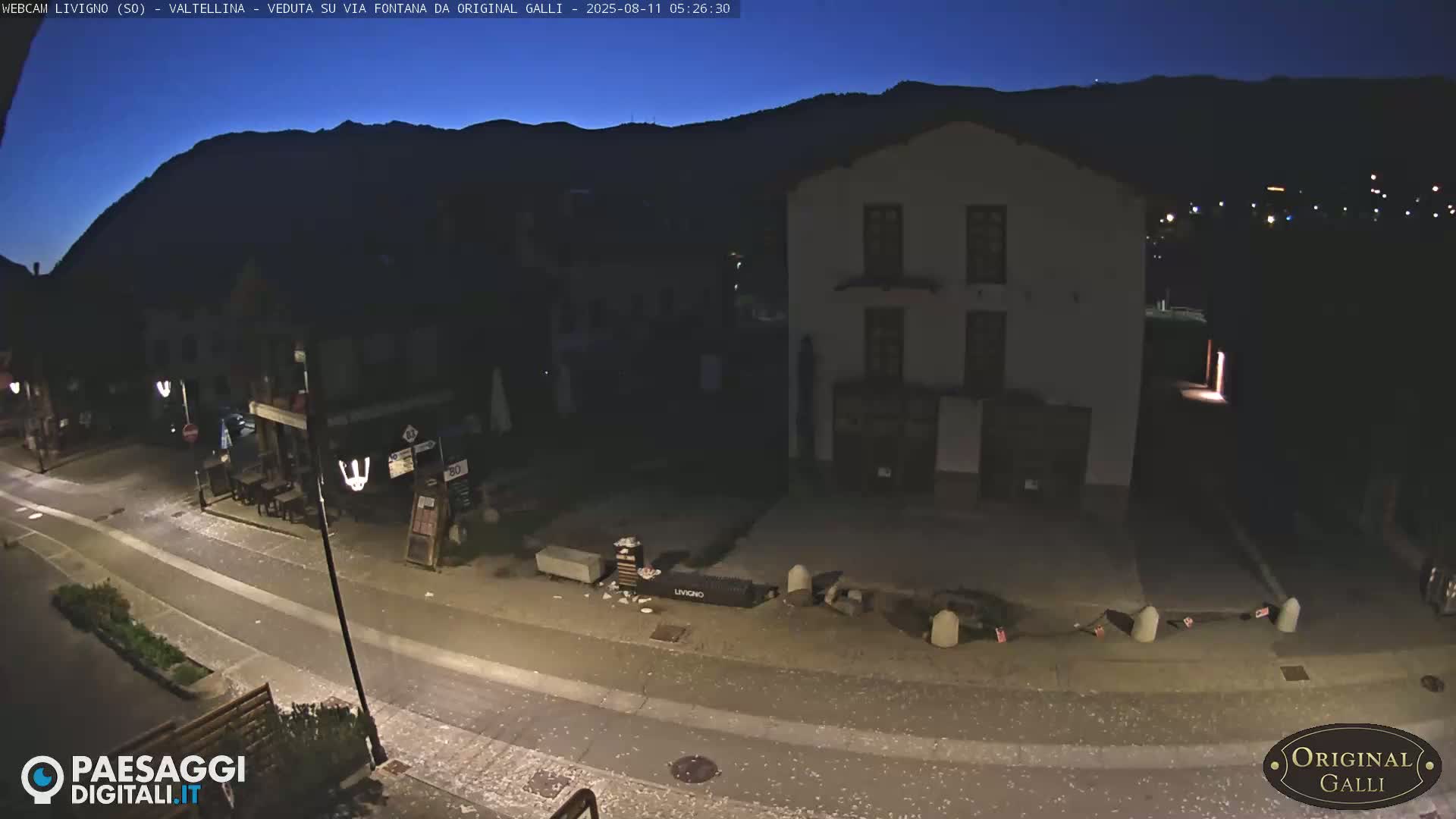 Livigno City Centro Center Live Cam - Sondrio, Lombardy, Italy