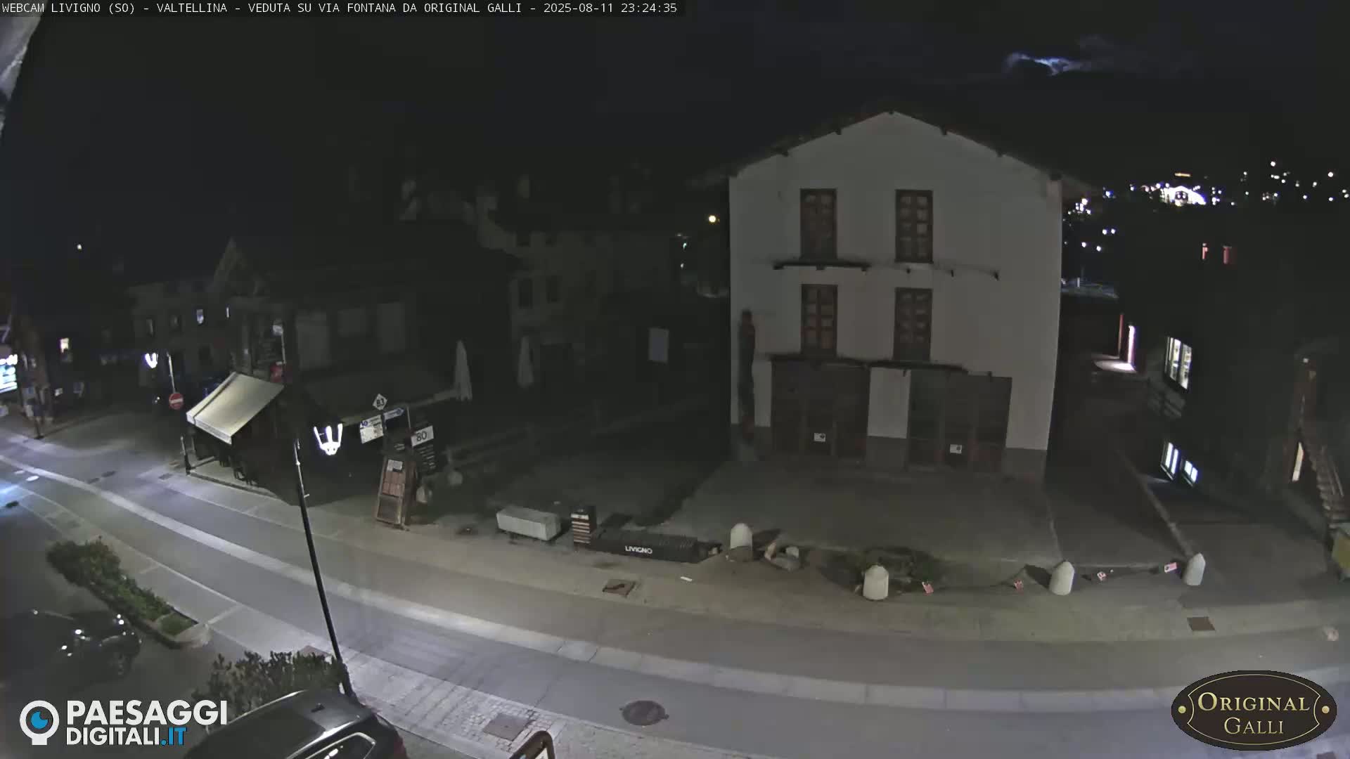 Livigno City Centro Center Live Cam - Sondrio, Lombardy, Italy