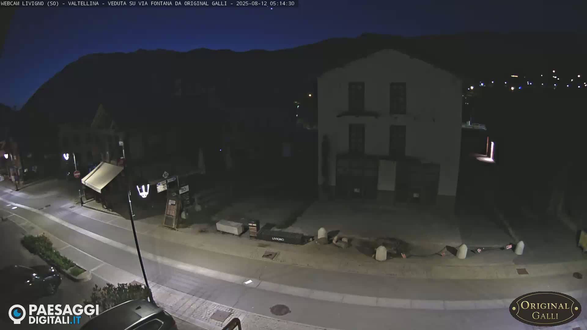 Livigno City Centro Center Live Cam - Sondrio, Lombardy, Italy