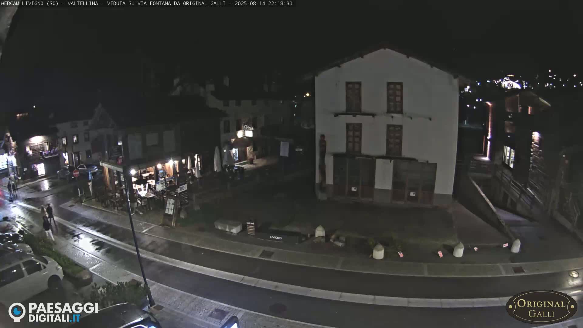 Livigno City Centro Center Live Cam - Sondrio, Lombardy, Italy