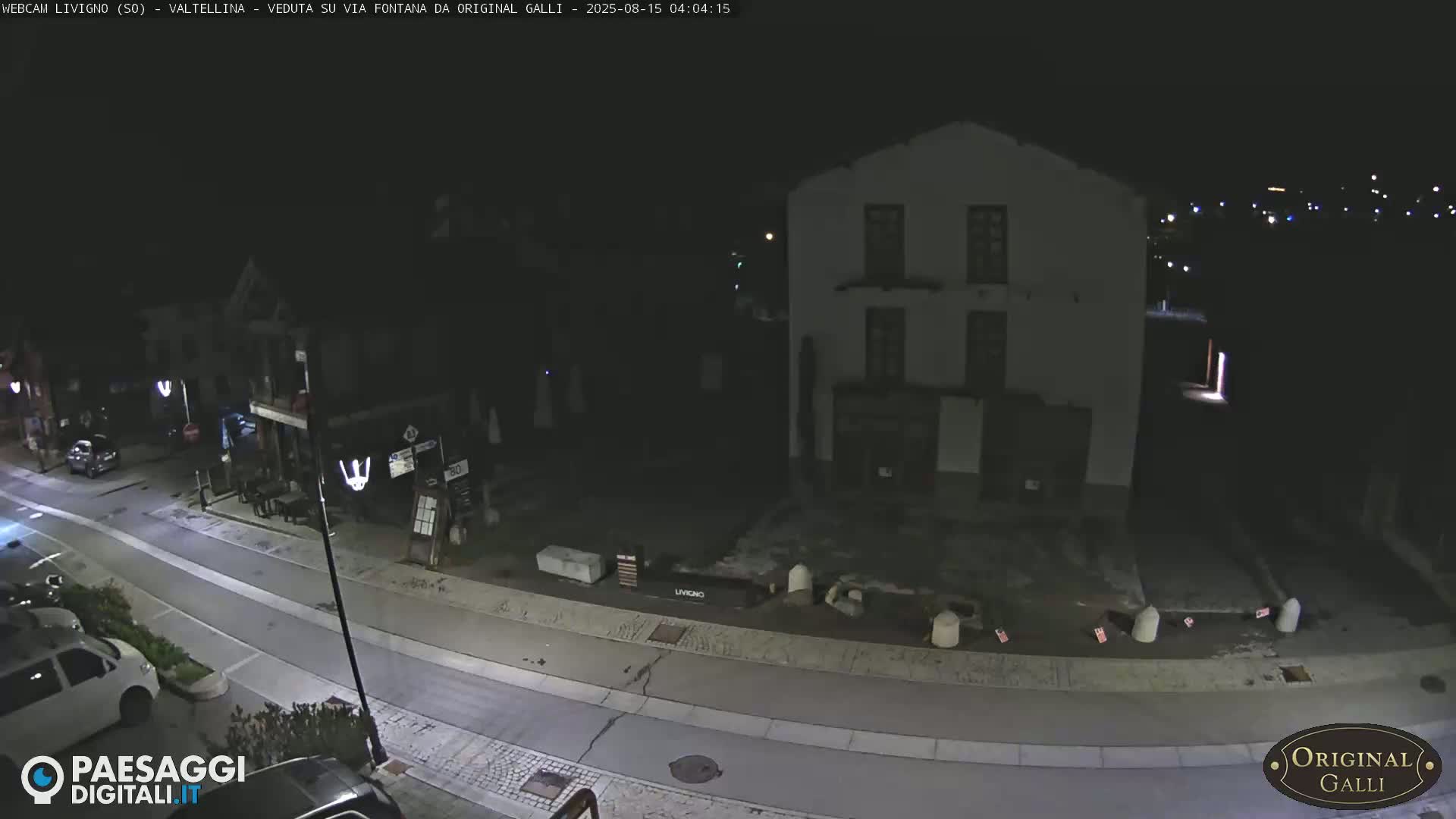 Livigno City Centro Center Live Cam - Sondrio, Lombardy, Italy