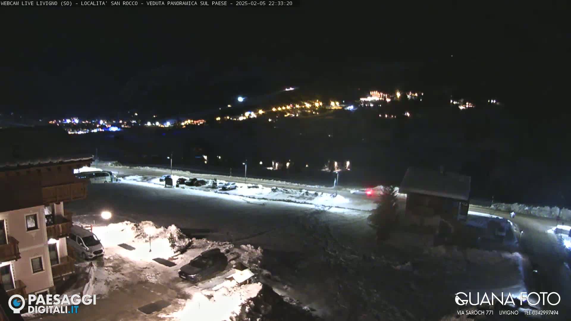 Livigno San Rocco Plateau Live Cam - Sondrio, Lombardy, Italy