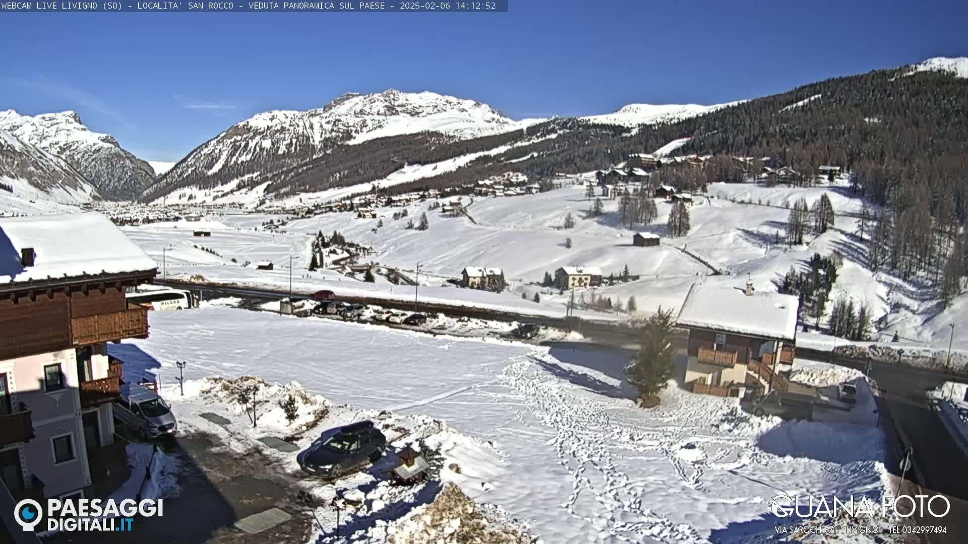 Livigno San Rocco Plateau Live Cam - Sondrio, Lombardy, Italy