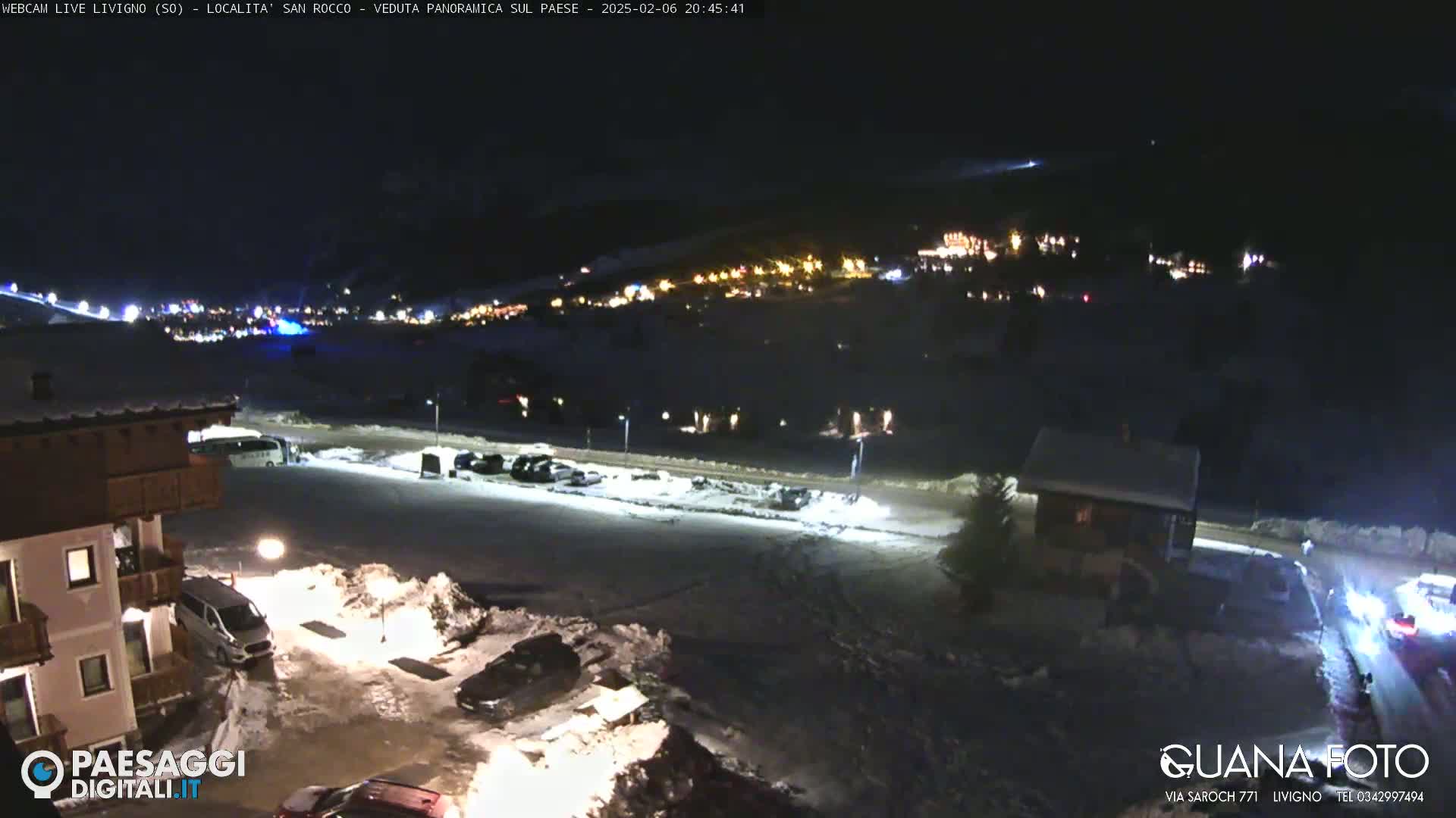 Livigno San Rocco Plateau Live Cam - Sondrio, Lombardy, Italy