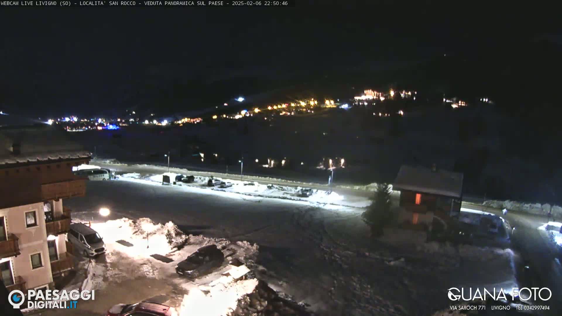 Livigno San Rocco Plateau Live Cam - Sondrio, Lombardy, Italy