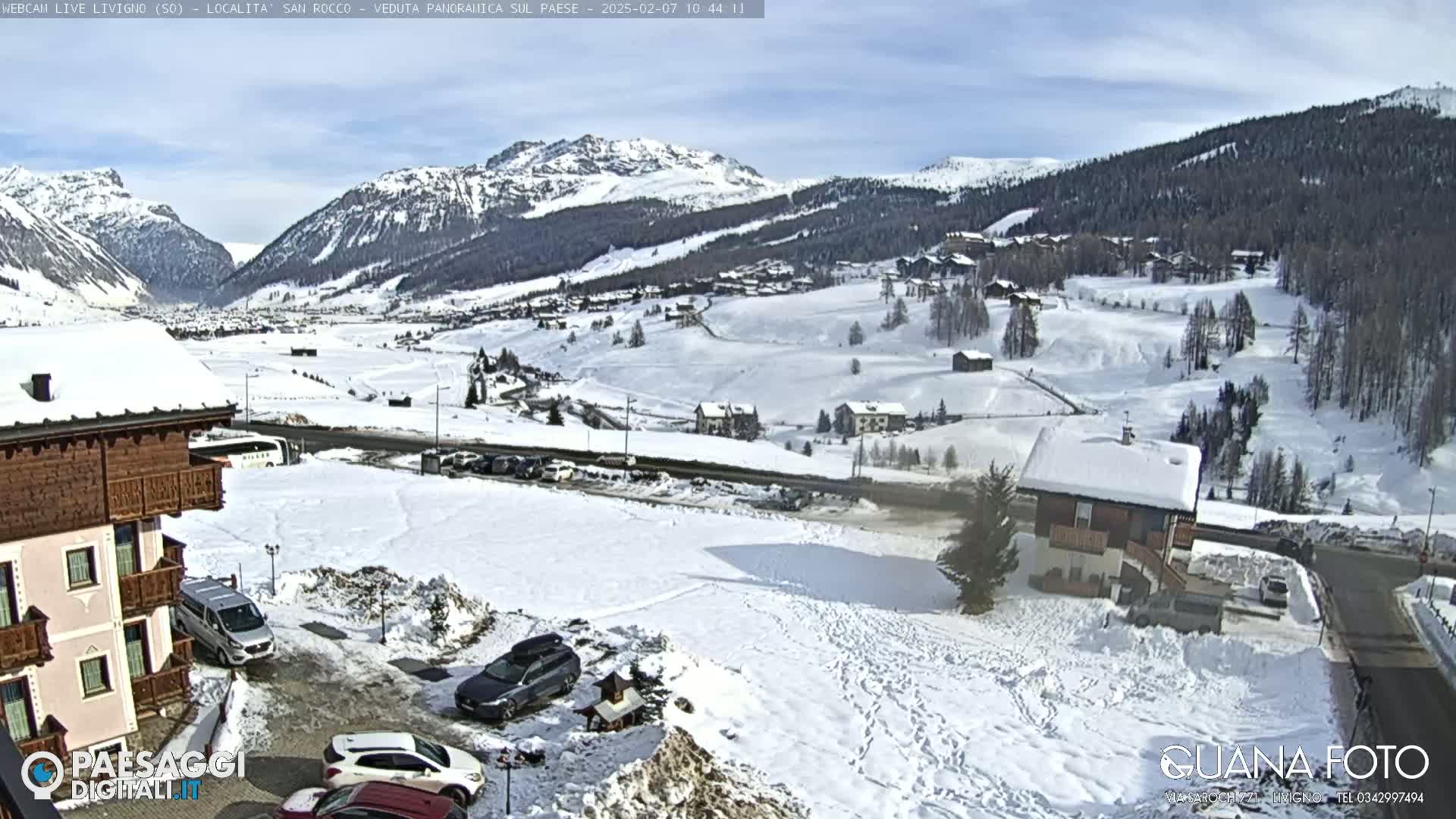 Livigno San Rocco Plateau Live Cam - Sondrio, Lombardy, Italy