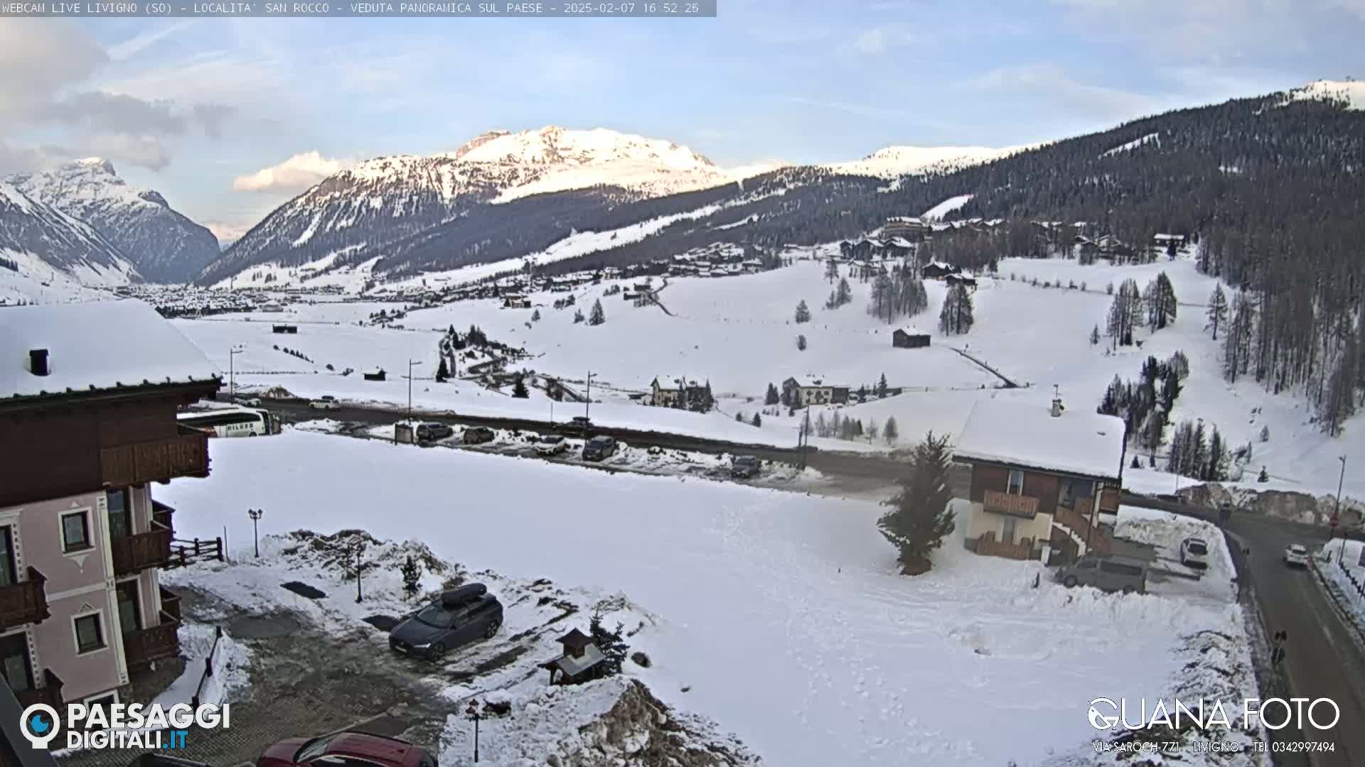 Livigno San Rocco Plateau Live Cam - Sondrio, Lombardy, Italy