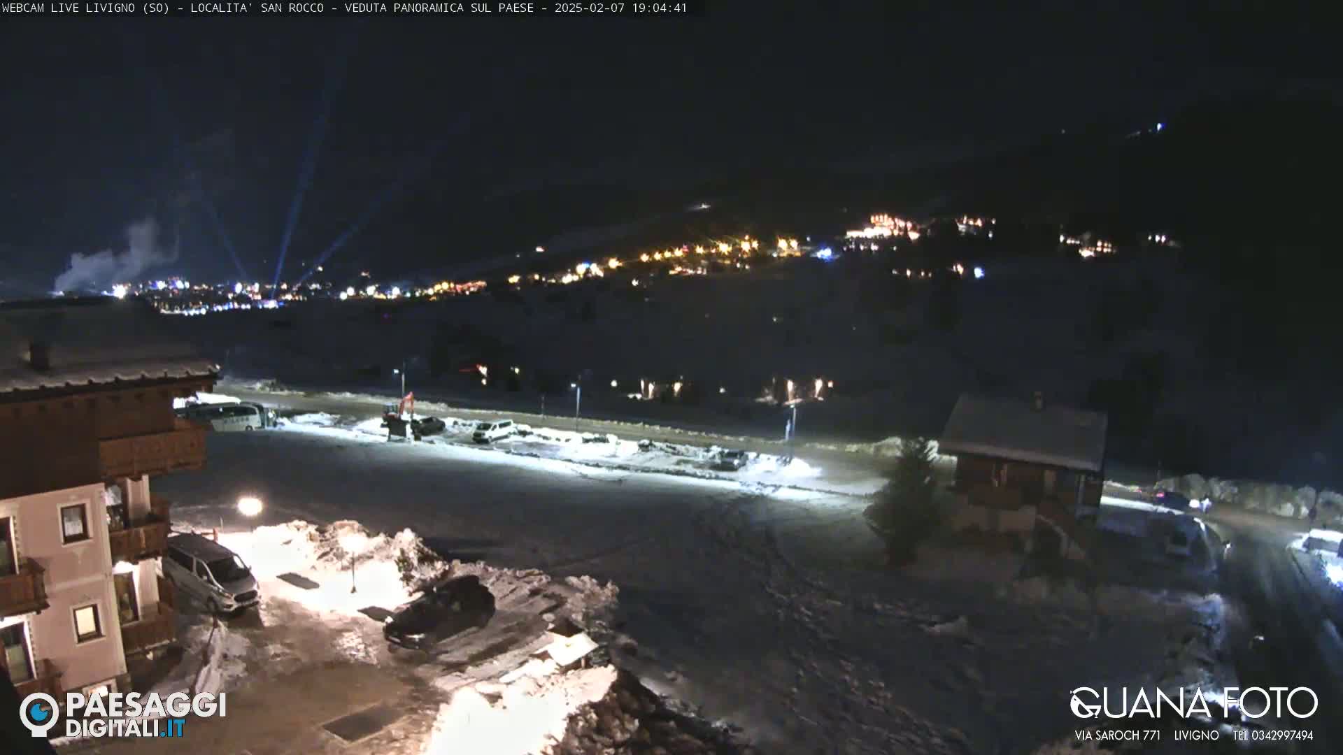 Livigno San Rocco Plateau Live Cam - Sondrio, Lombardy, Italy