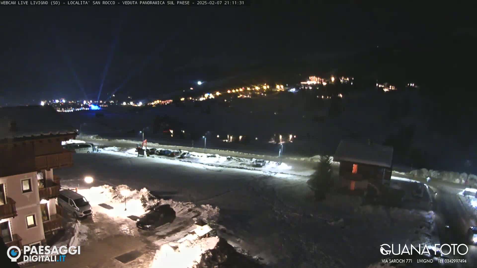 Livigno San Rocco Plateau Live Cam - Sondrio, Lombardy, Italy