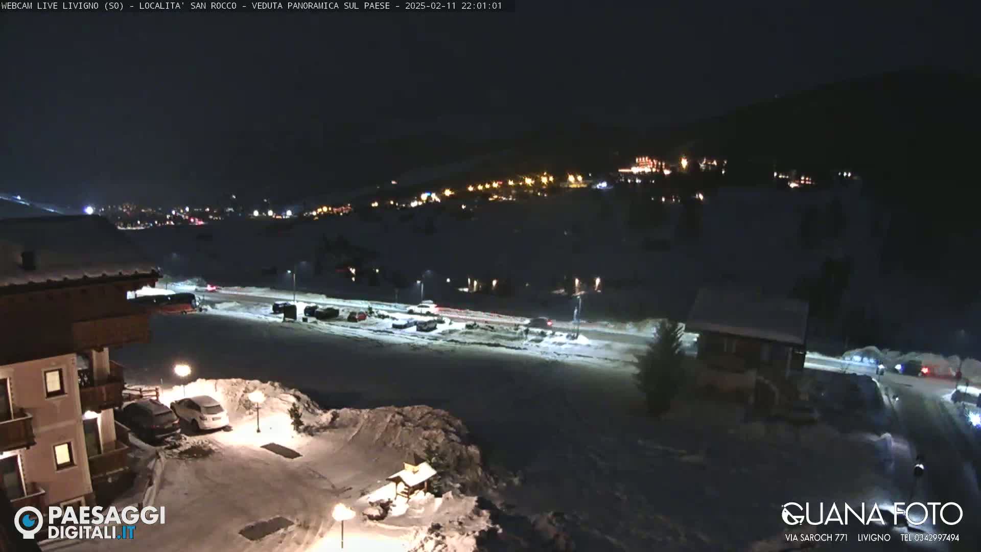 Livigno San Rocco Plateau Live Cam - Sondrio, Lombardy, Italy