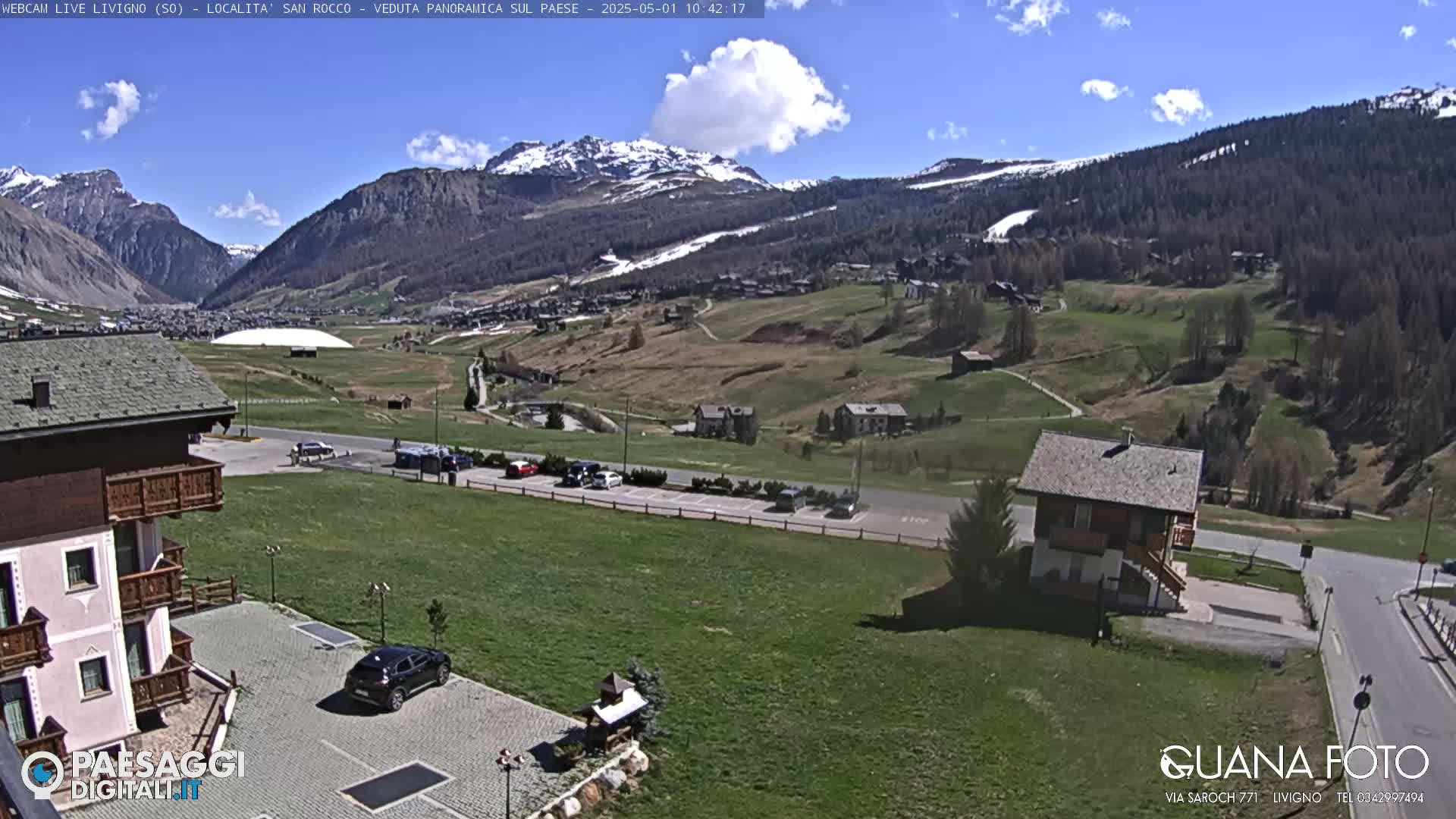 Livigno San Rocco Plateau Live Cam - Sondrio, Lombardy, Italy