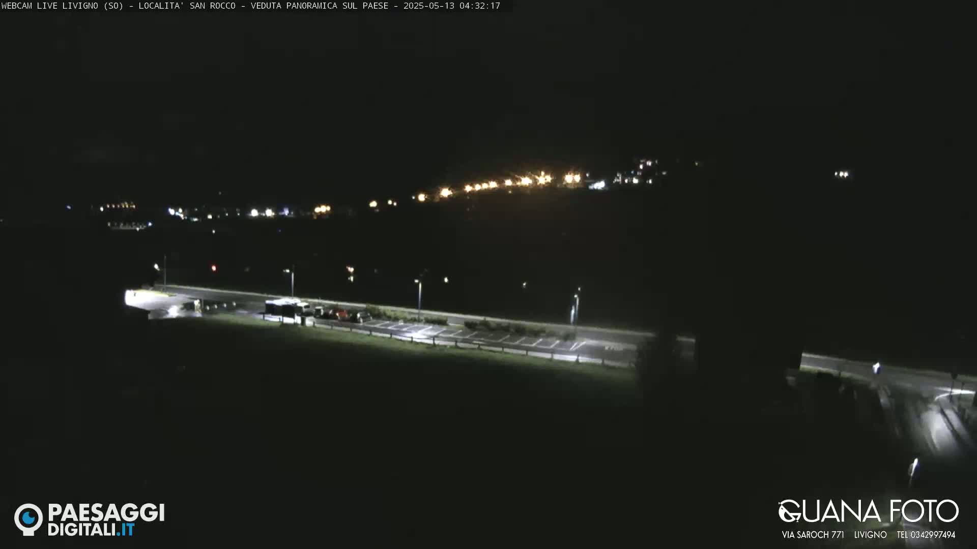 Livigno San Rocco Plateau Live Cam - Sondrio, Lombardy, Italy
