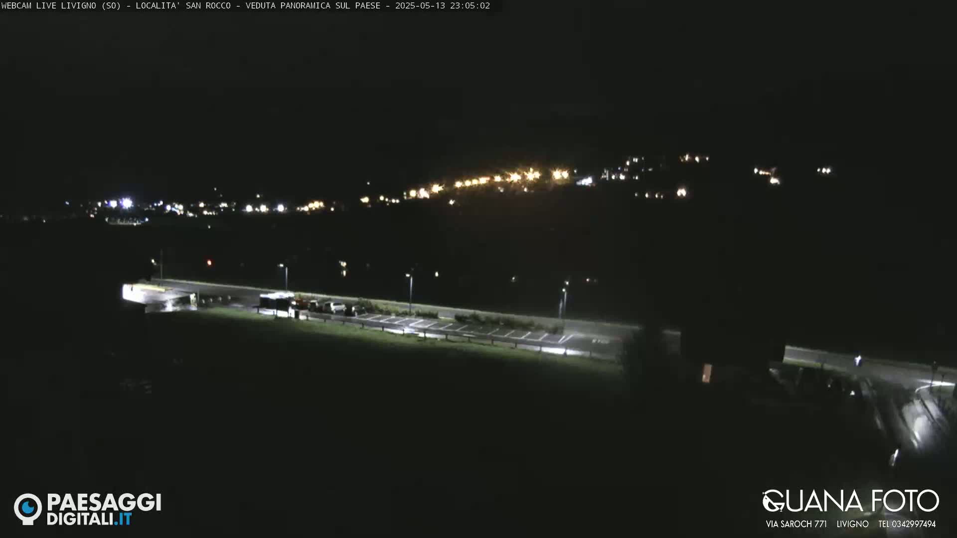 Livigno San Rocco Plateau Live Cam - Sondrio, Lombardy, Italy