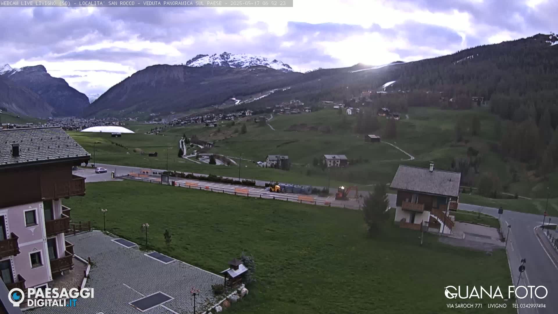 Livigno San Rocco Plateau Live Cam - Sondrio, Lombardy, Italy