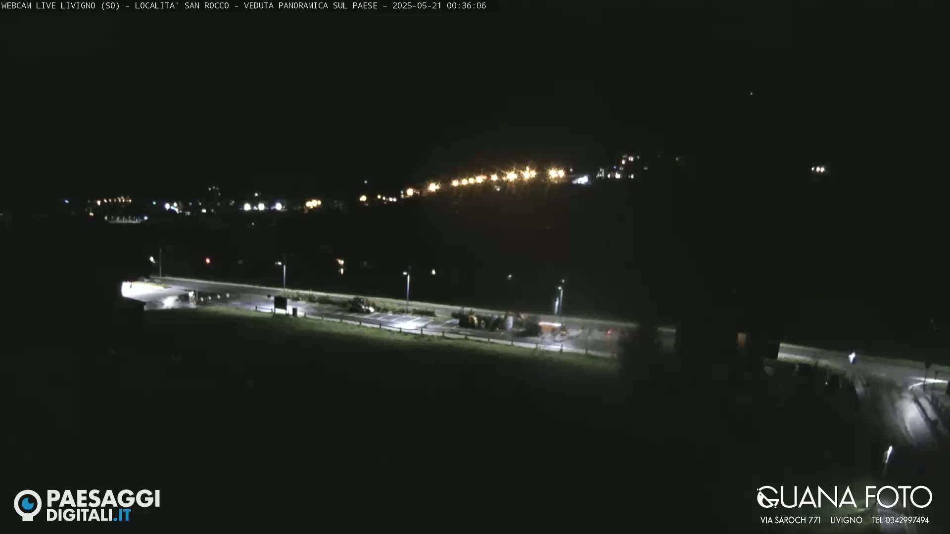 Livigno San Rocco Plateau Live Cam - Sondrio, Lombardy, Italy