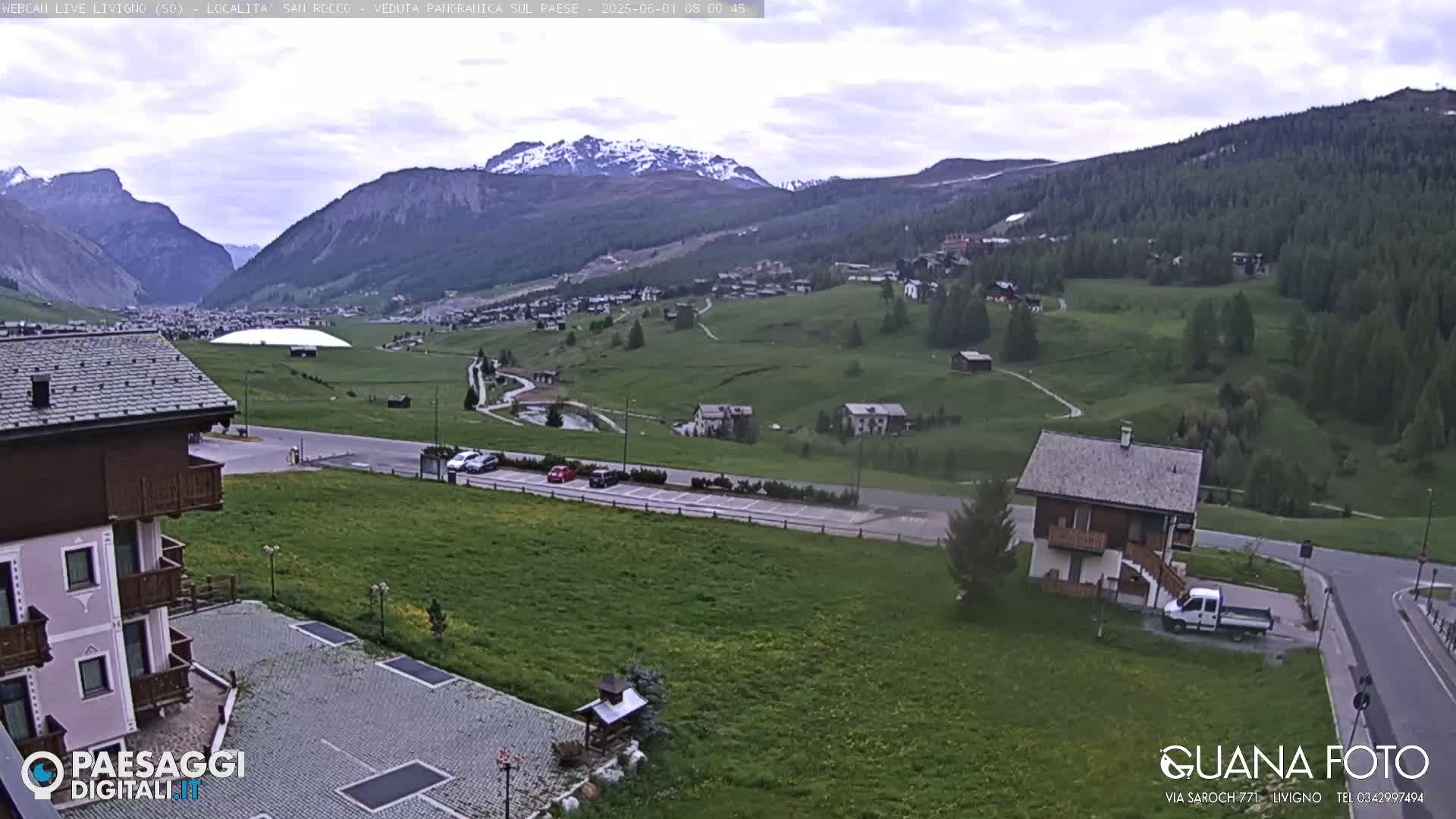 Livigno San Rocco Plateau Live Cam - Sondrio, Lombardy, Italy
