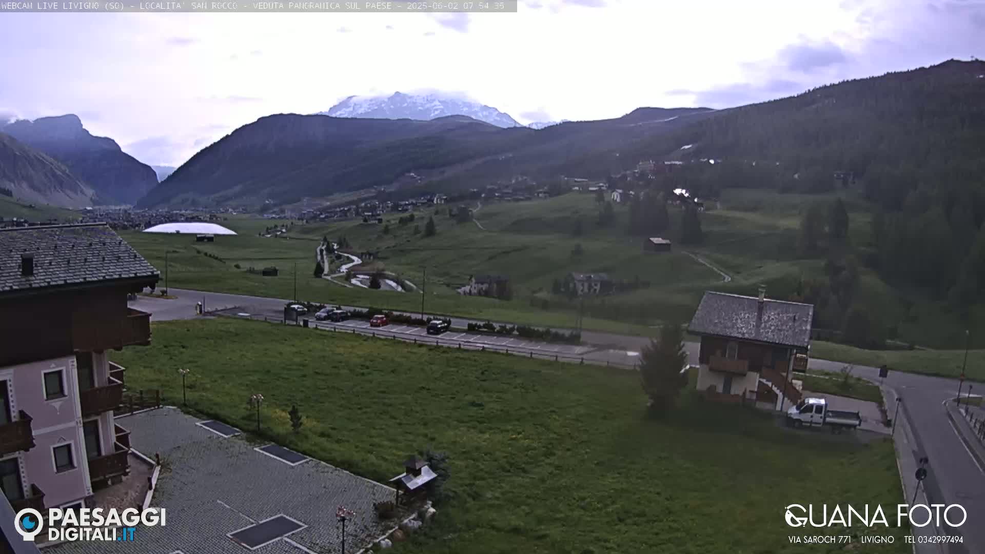 Livigno San Rocco Plateau Live Cam - Sondrio, Lombardy, Italy