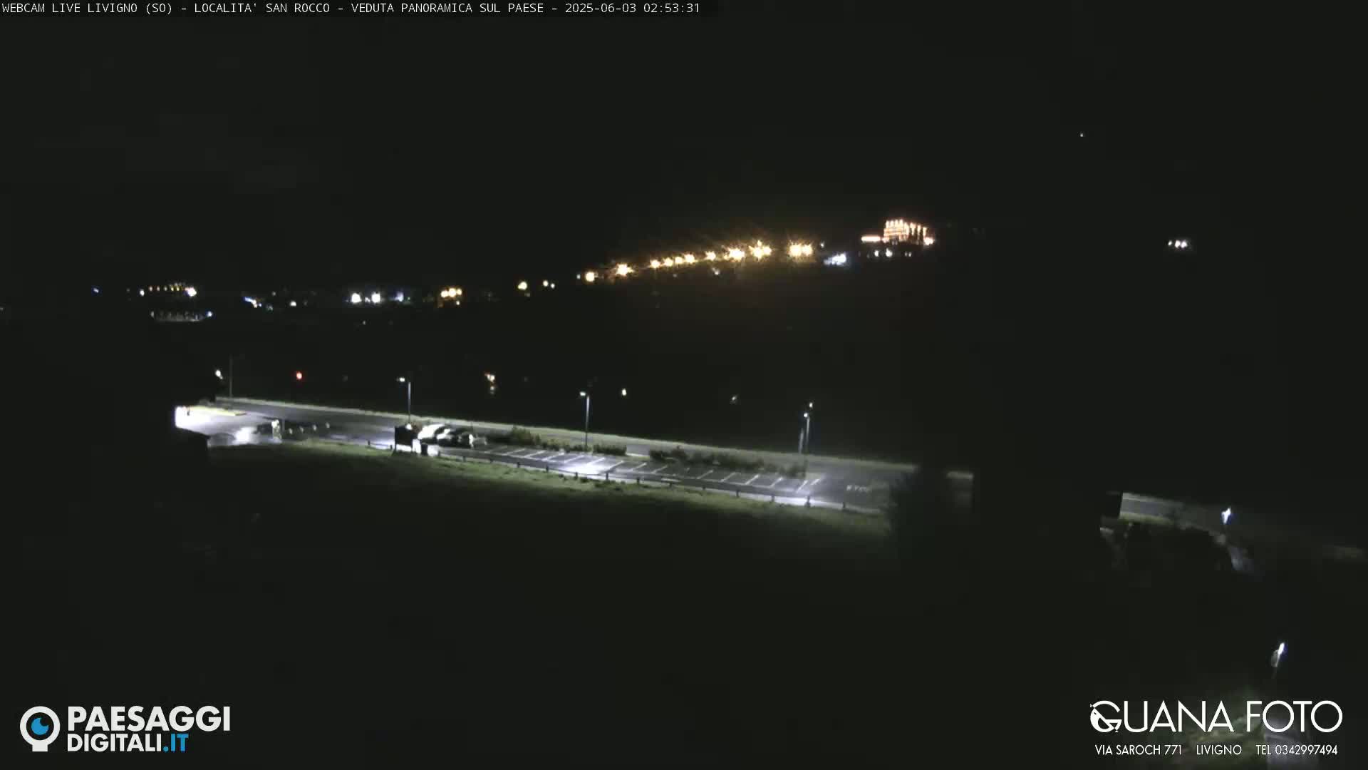 Livigno San Rocco Plateau Live Cam - Sondrio, Lombardy, Italy