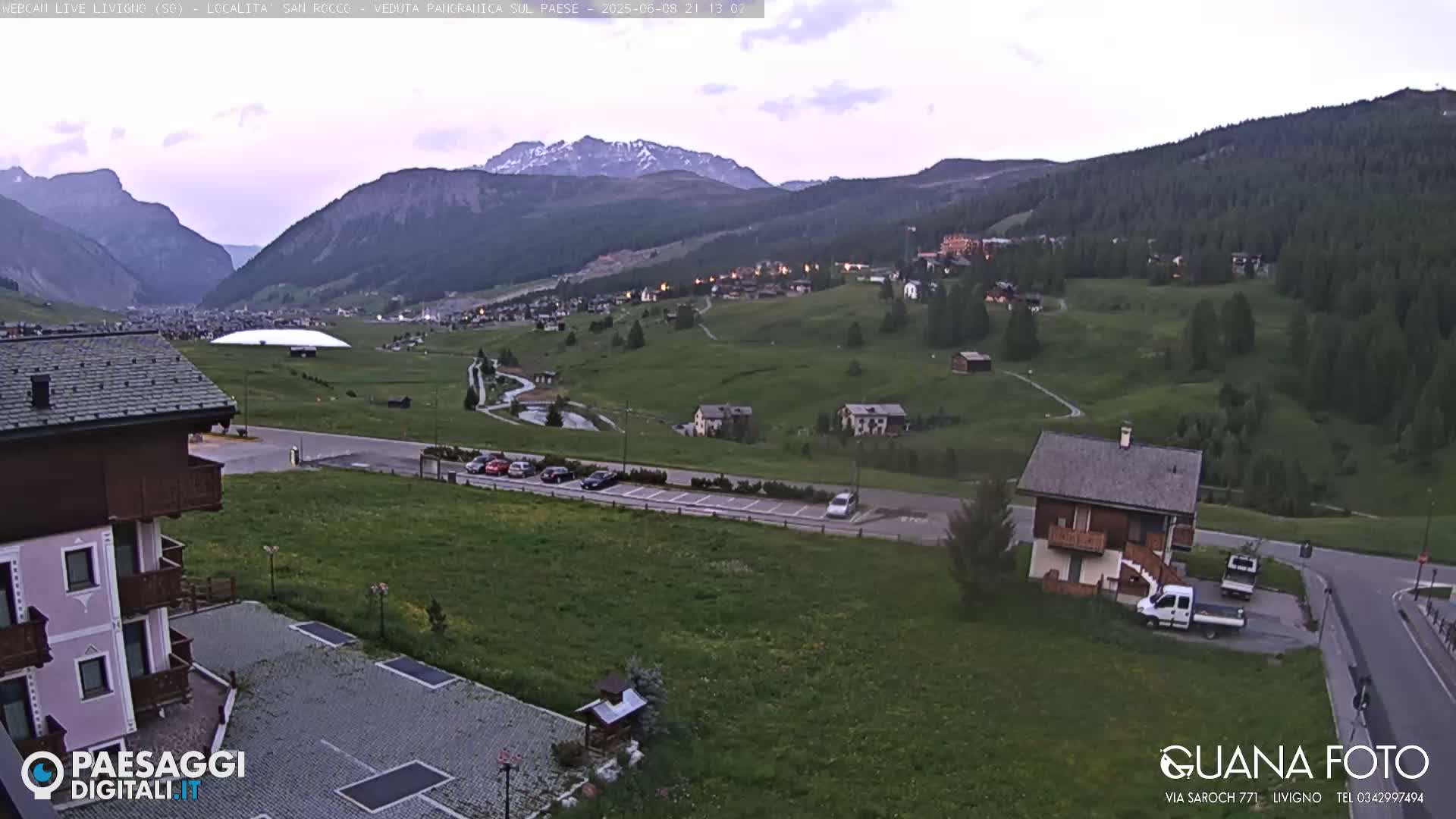 Livigno San Rocco Plateau Live Cam - Sondrio, Lombardy, Italy
