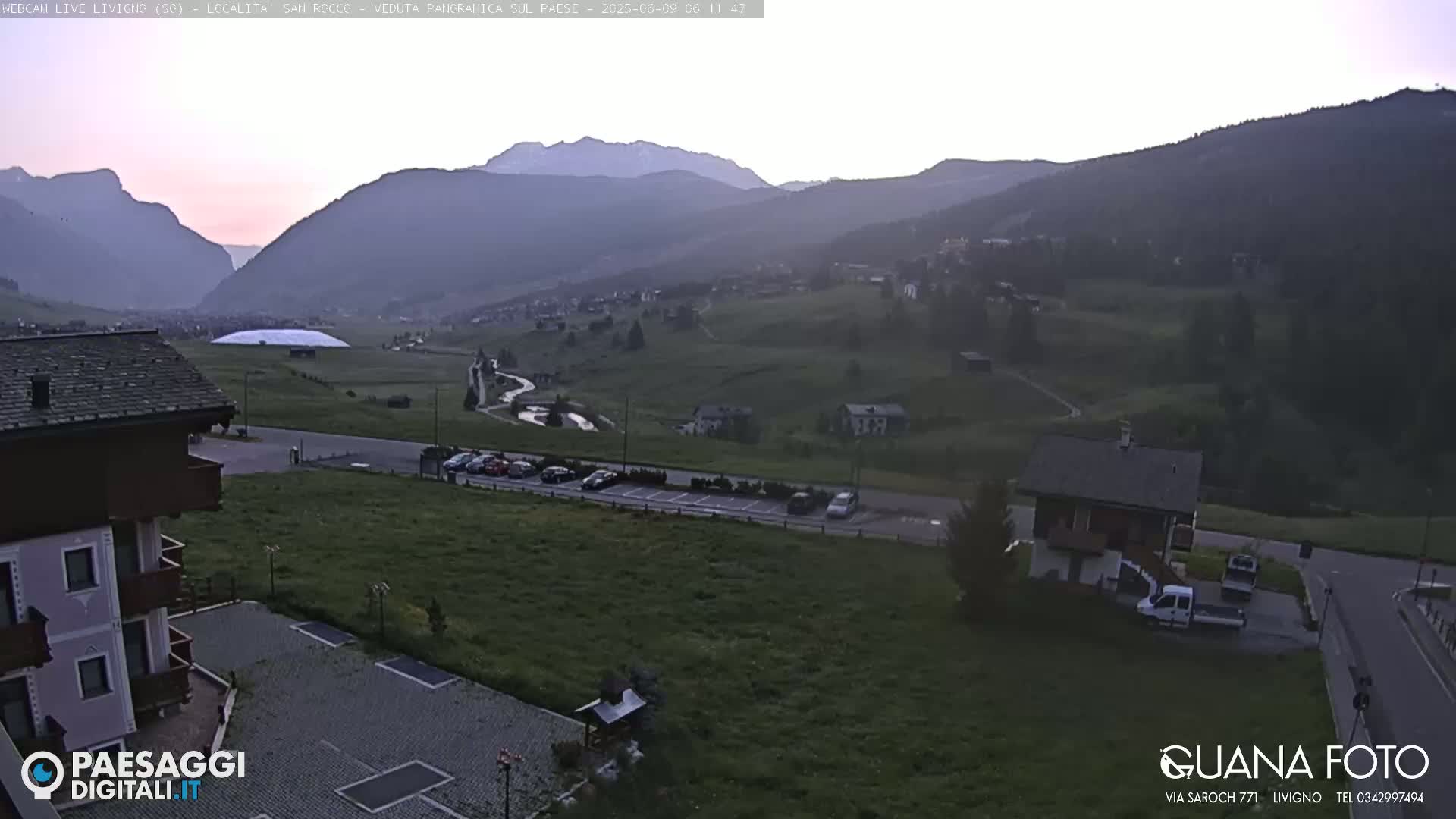 Livigno San Rocco Plateau Live Cam - Sondrio, Lombardy, Italy